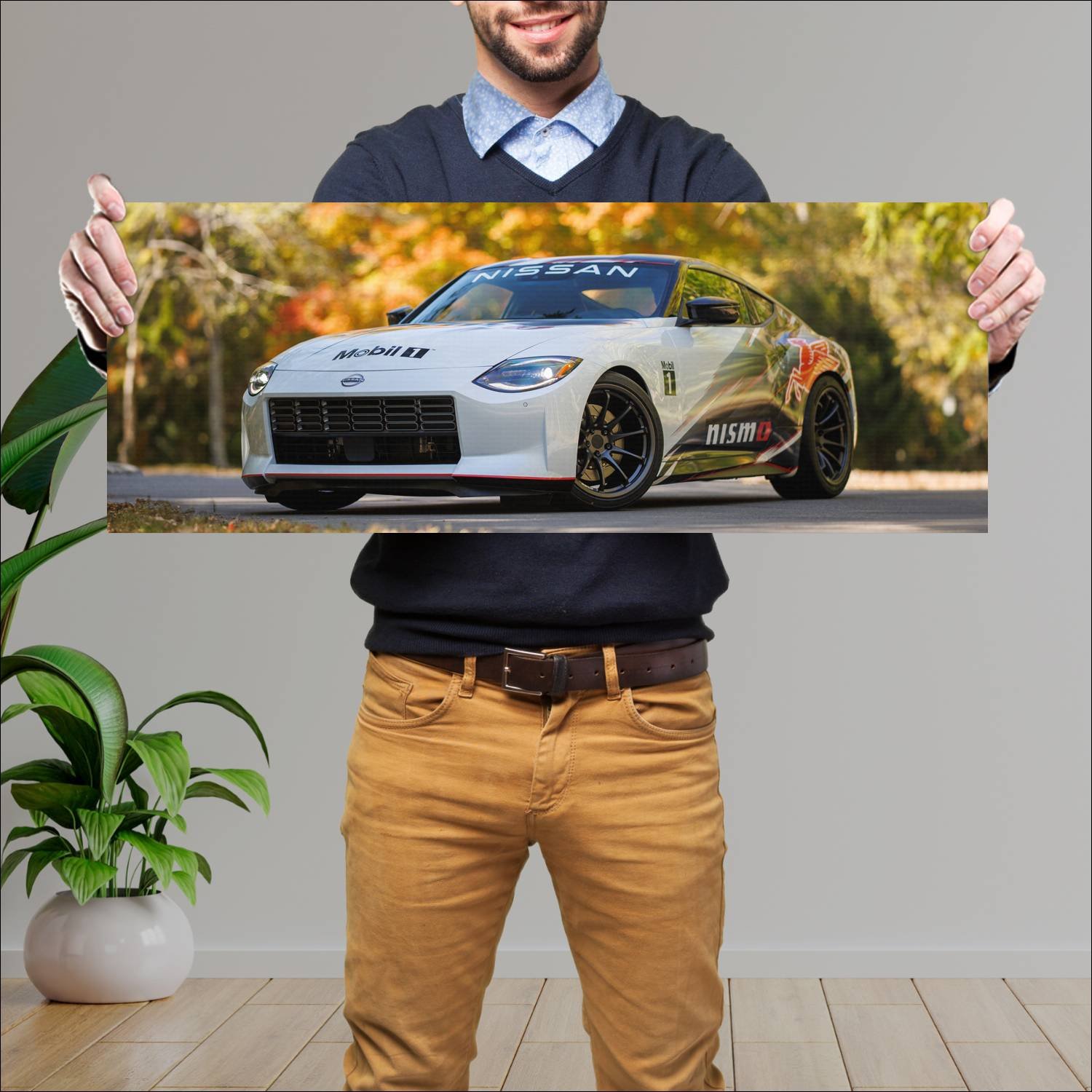 Cuadro grande 30x80cm 2022 nissan z nismo performa 273 Nissan