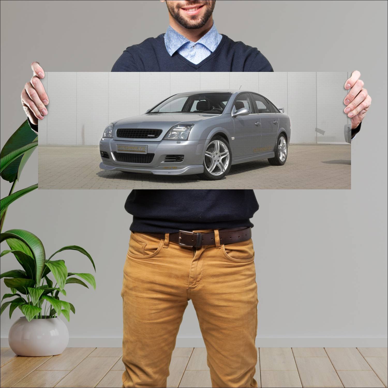 Cuadro grande 30x80cm 2002 opel vectra gts by stei 366 Opel