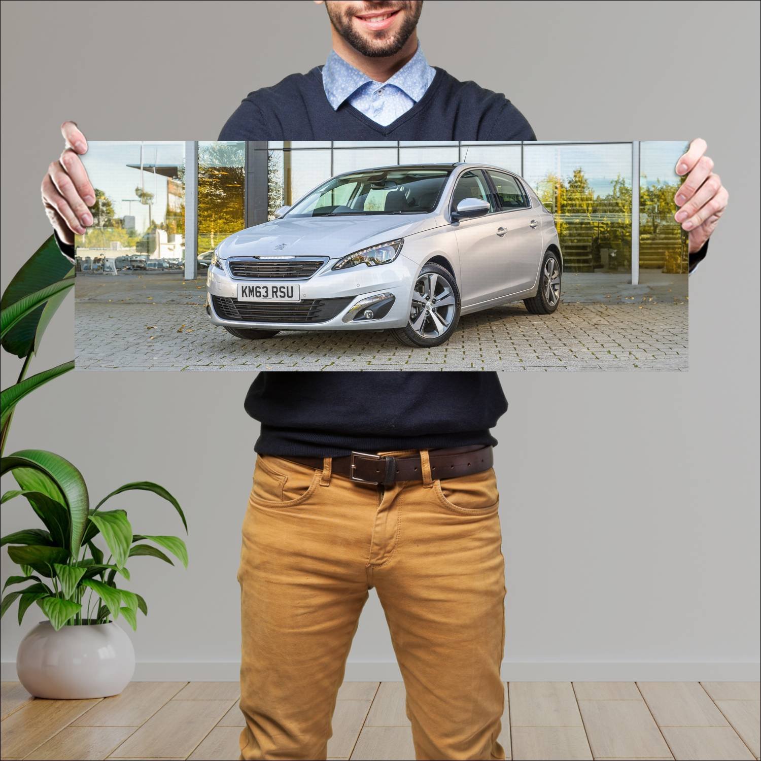 Cuadro grande 30x80cm 2013 peugeot 308 uk auto 49 Peugeot