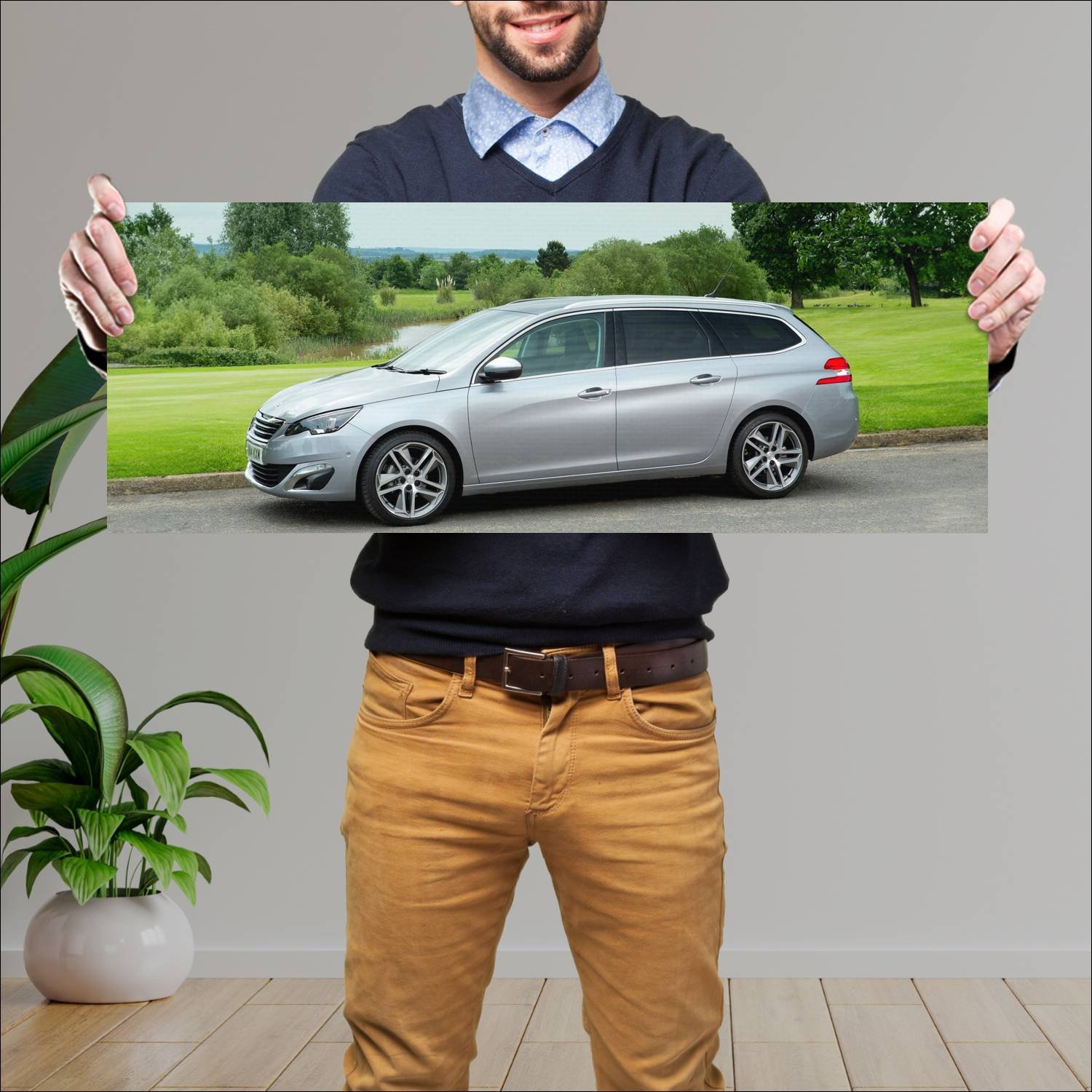 Cuadro grande 30x80cm 2014 peugeot 308 sw uk auto 62 Peugeot