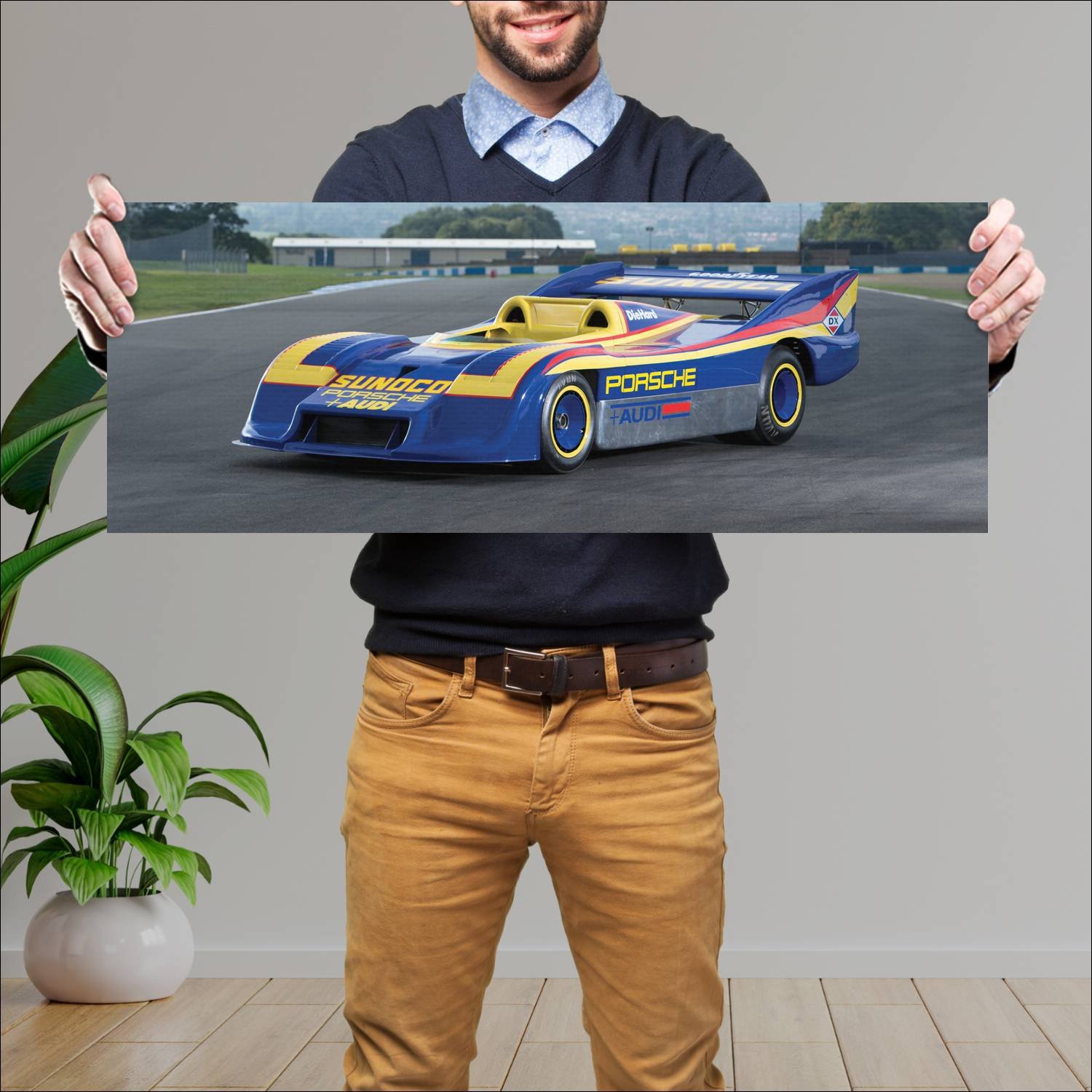 Cuadro grande 30x80cm 1973 porsche 917 30 spyder c 96 Porsche