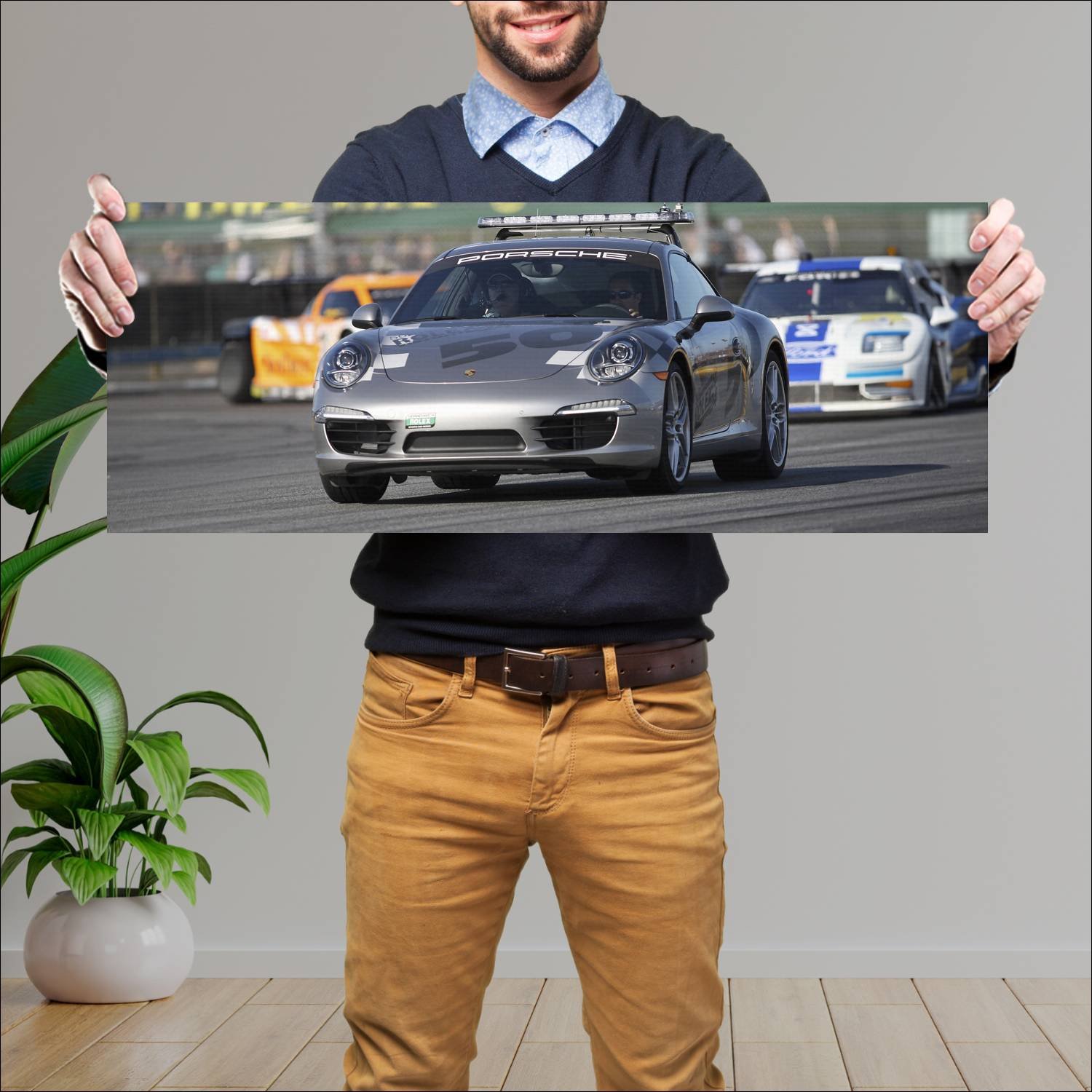 Cuadro grande 30x80cm 2012 porsche 911 carrera s s 746 Porsche