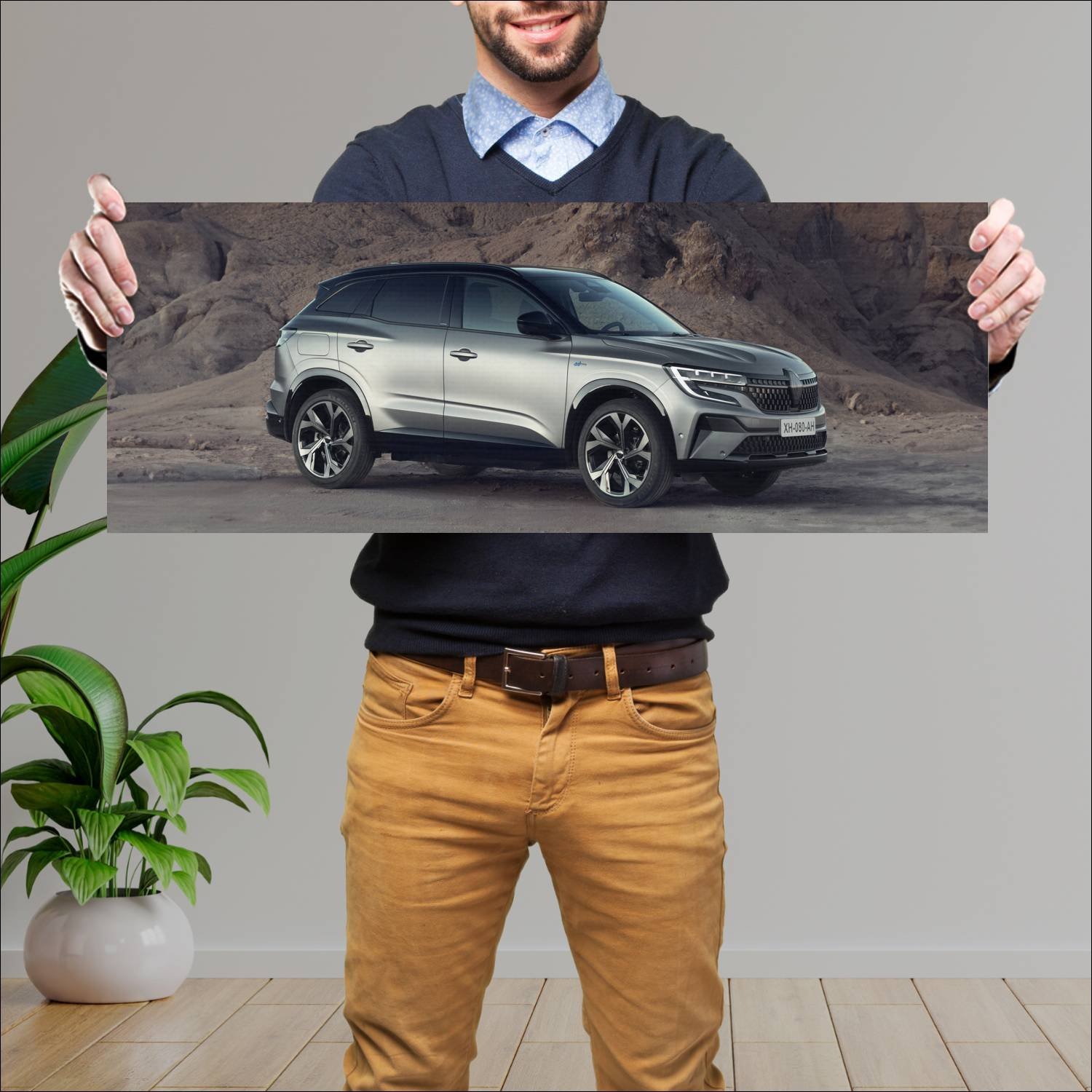 Cuadro grande 30x80cm 2022 renault austral e tech 198 Renault