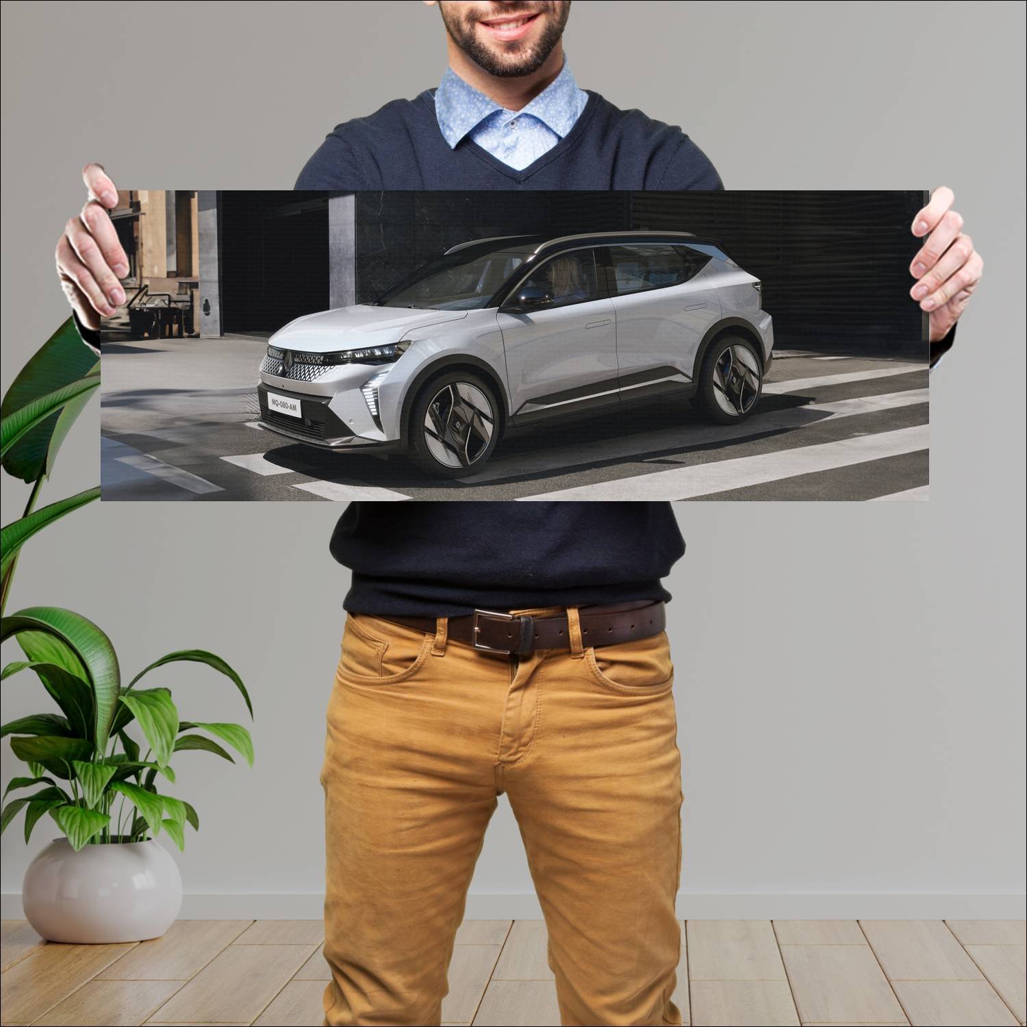 Cuadro grande 30x80cm 2024 renault scenic e tech 1 214 Renault