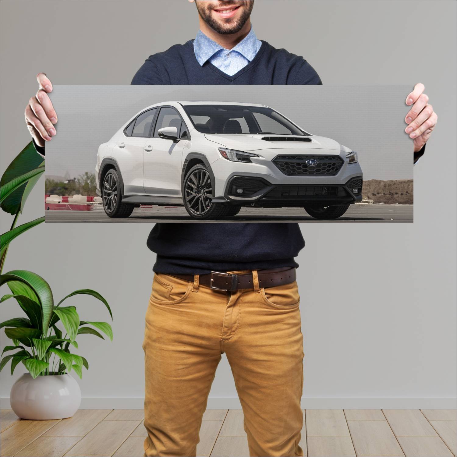 Cuadro grande 30x80cm 2022 subaru wrx us auto 103 Subaru