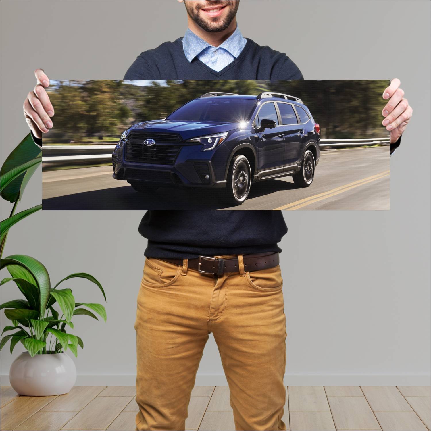 Cuadro grande 30x80cm 2023 subaru ascent onyx edit 107 Subaru