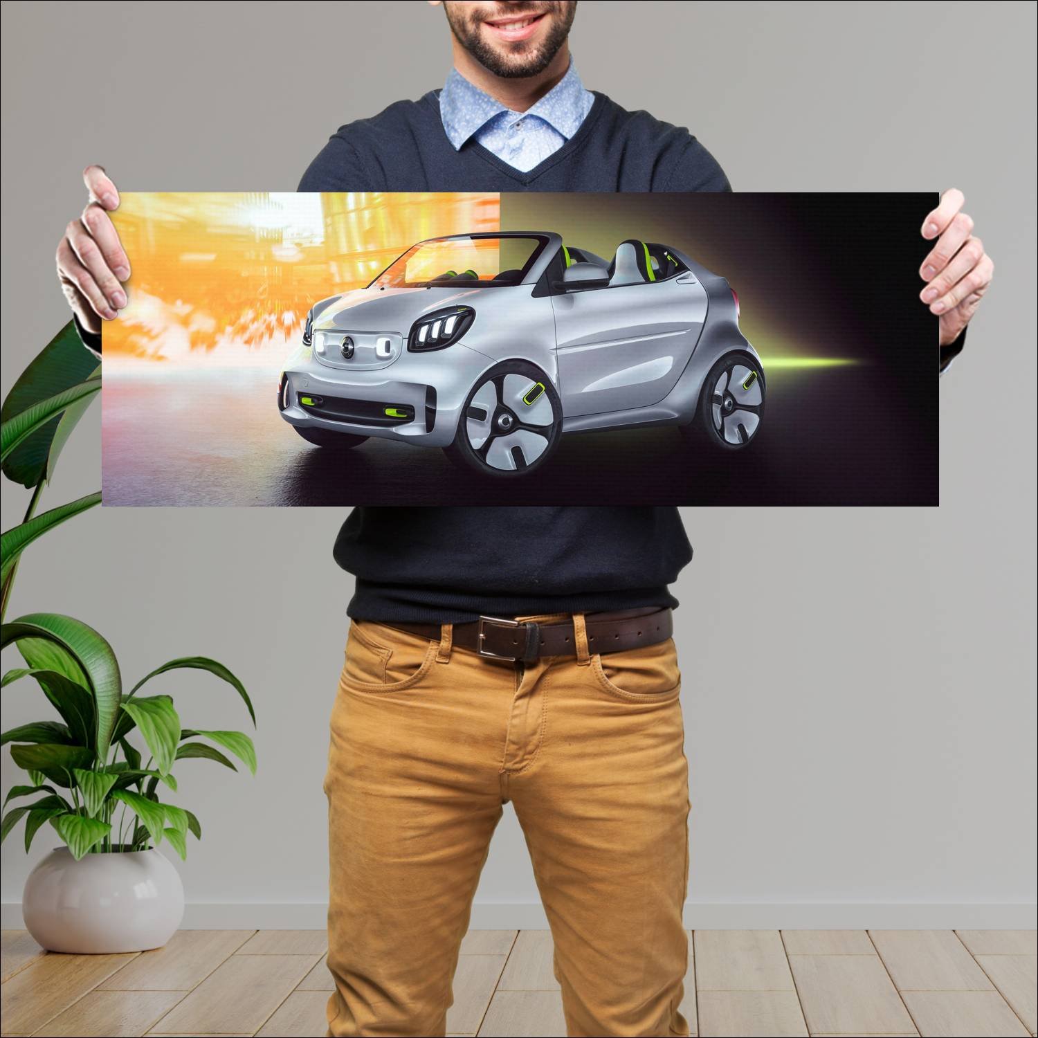 Cuadro grande 30x80cm 2018 smart forease concept 8 162 Smart