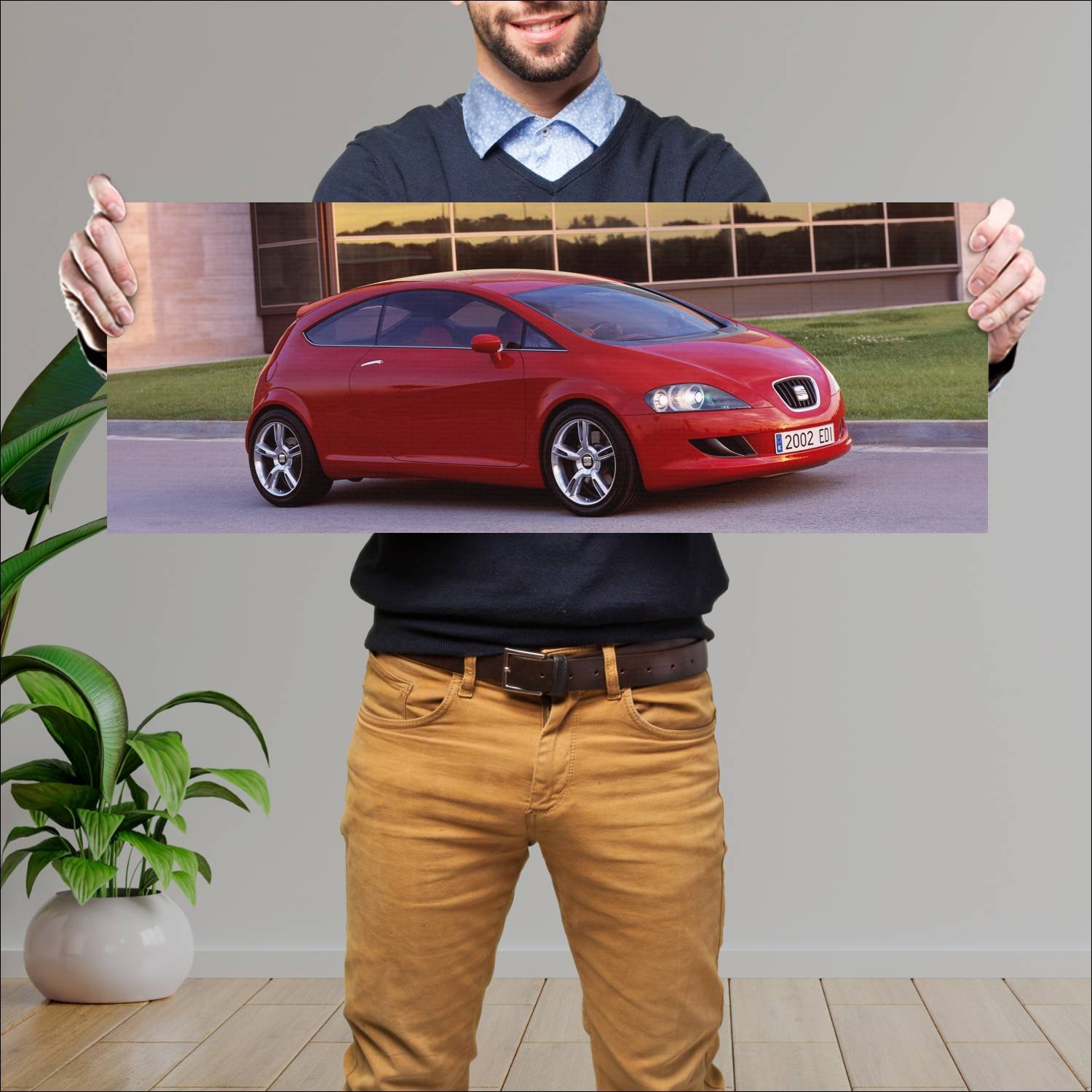 Cuadro grande 30x80cm 2002 seat salsa concept 3223 43 Seat