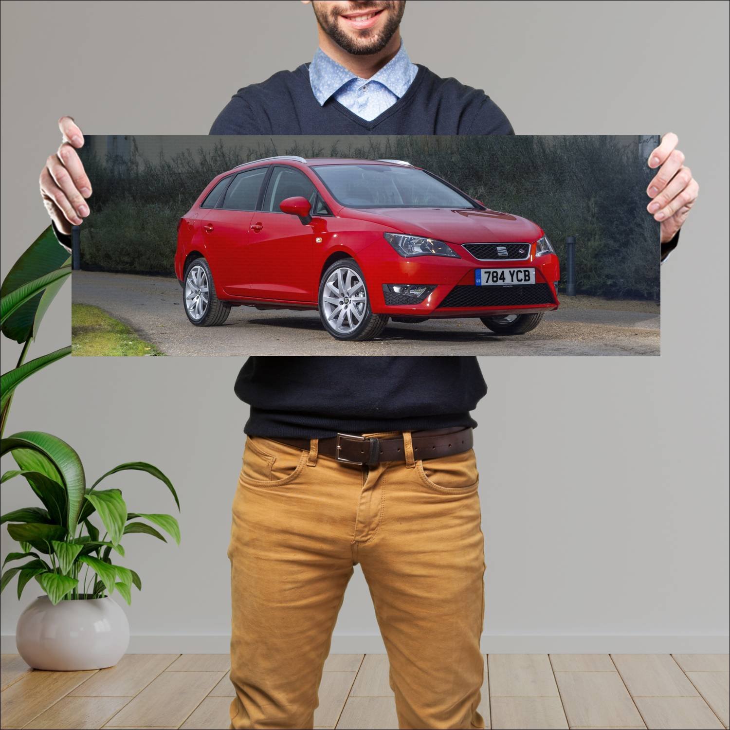 Cuadro grande 30x80cm 2015 seat ibiza st fr uk 359 267 Seat