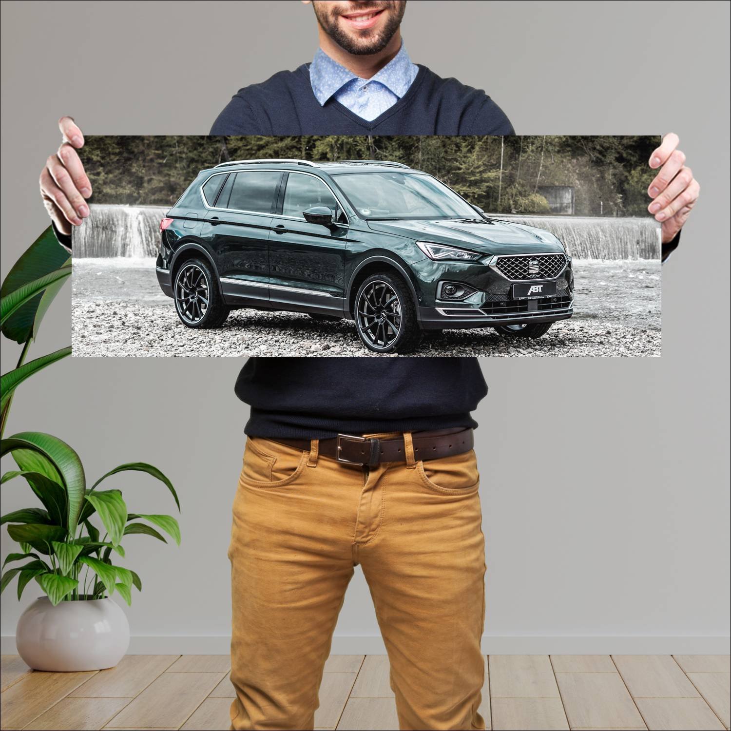 Cuadro grande 30x80cm 2019 seat tarraco by abt 112 375 Seat