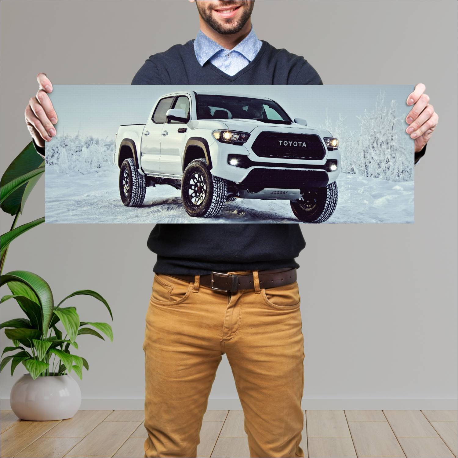 Cuadro grande 30x80cm 2017 toyota tacoma trd pro d 155 Toyota