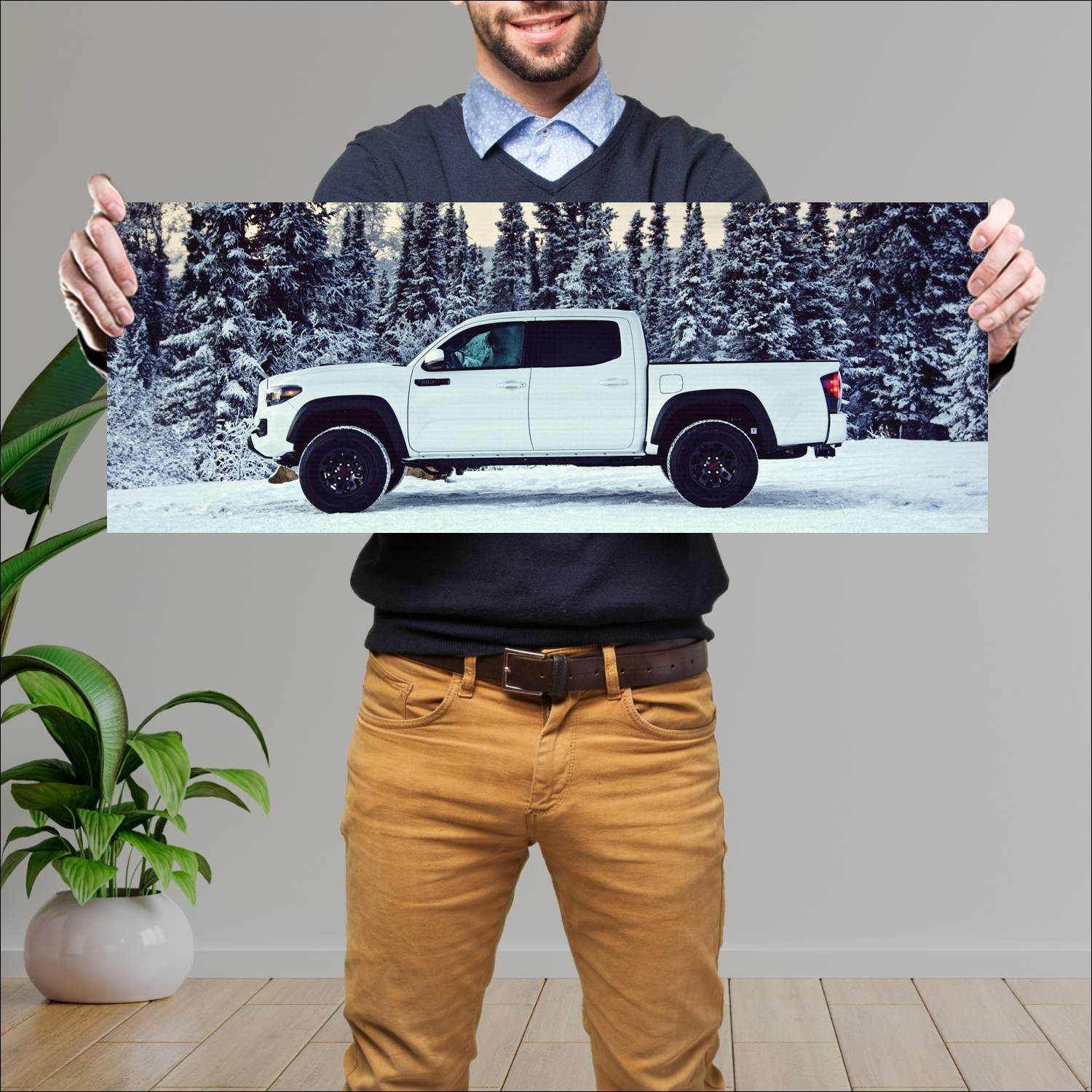 Cuadro grande 30x80cm 2017 toyota tacoma trd pro d 157 Toyota