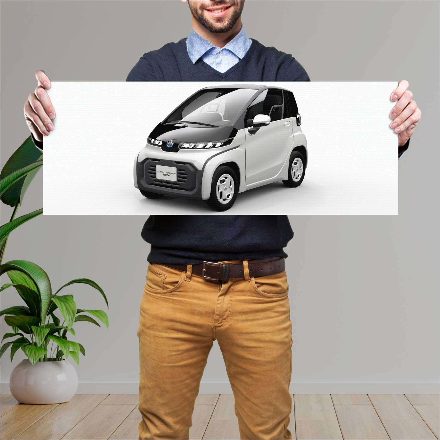 Cuadro grande 30x80cm 2019 toyota ultra compact be 251 Toyota