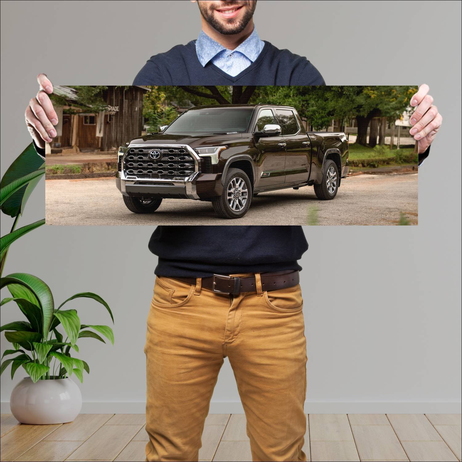 Cuadro grande 30x80cm 2022 toyota tundra crewmax 1 352 Toyota