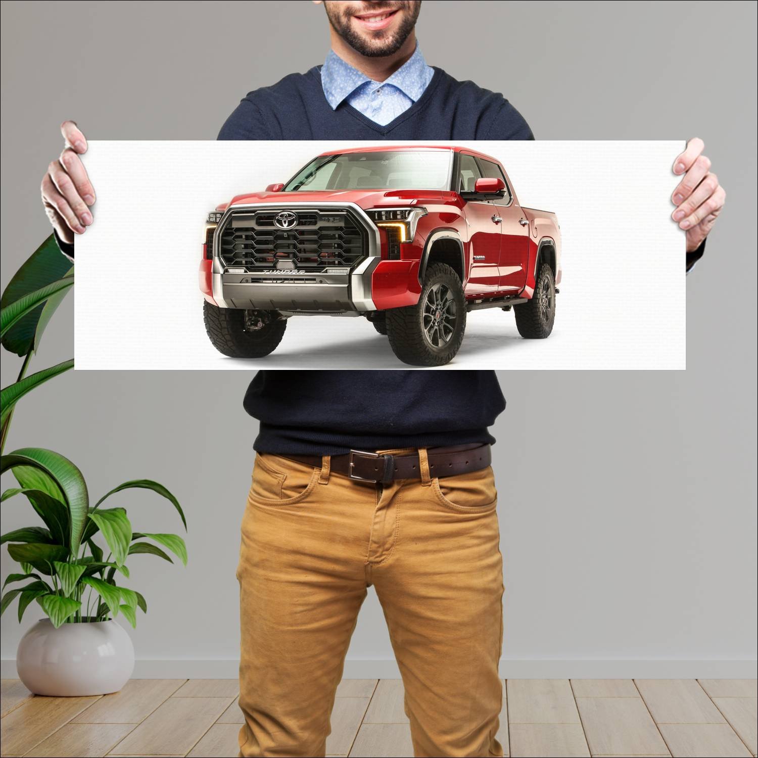 Cuadro grande 30x80cm 2022 toyota tundra lifted an 353 Toyota