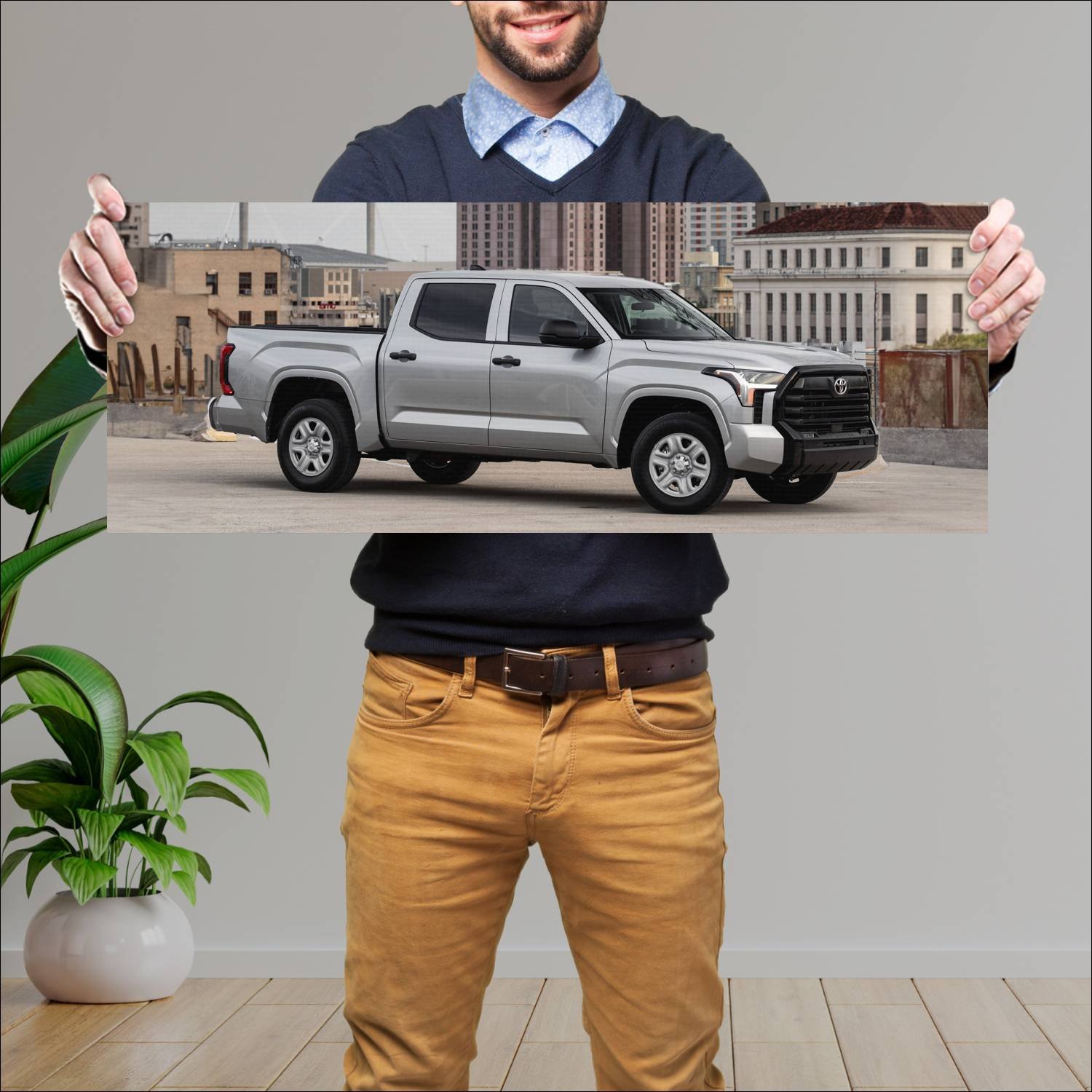 Cuadro grande 30x80cm 2022 toyota tundra sr crewma 357 Toyota