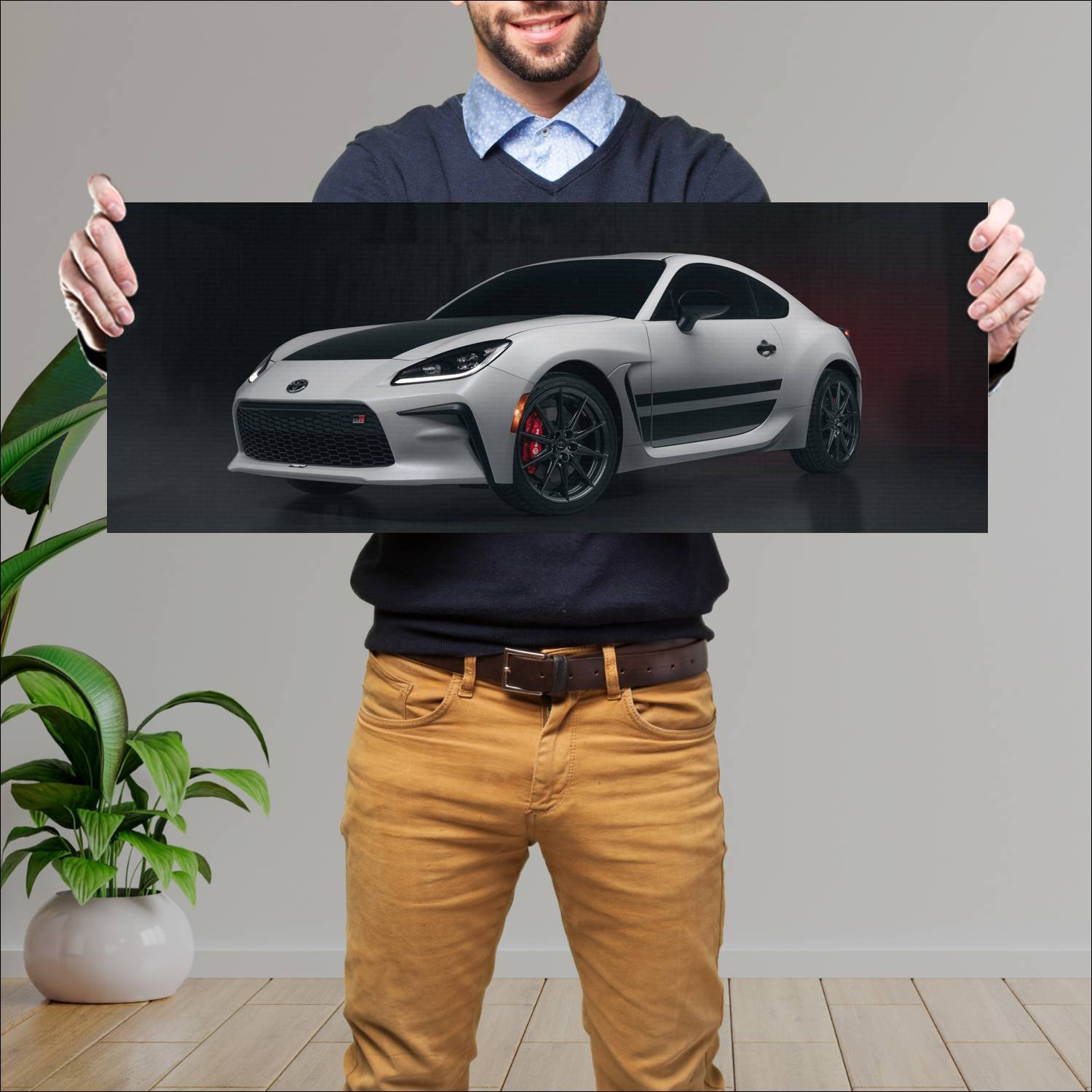 Cuadro grande 30x80cm 2024 toyota gr 86 trueno edi 426 Toyota