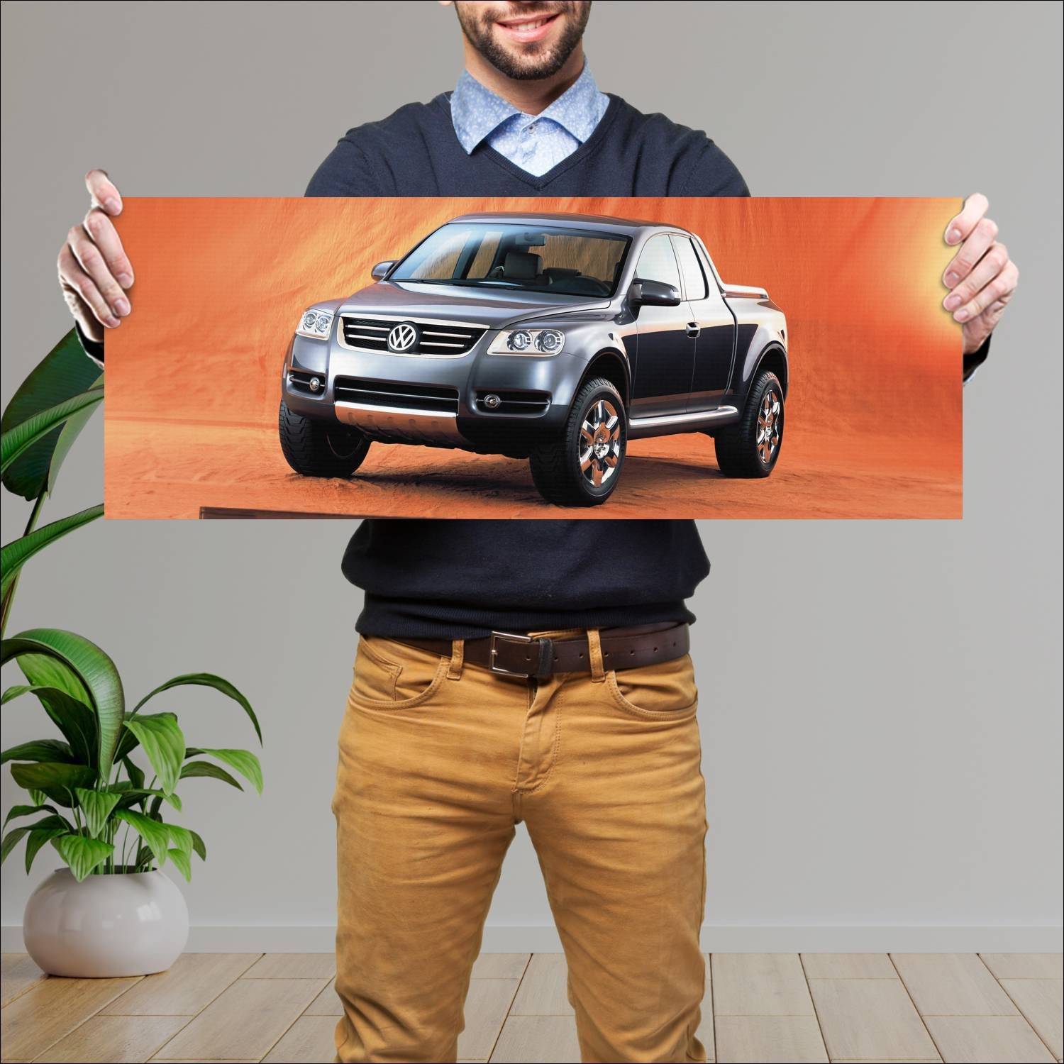 Cuadro grande 30x80cm 2000 volkswagen aac concept 99 Volkswagen