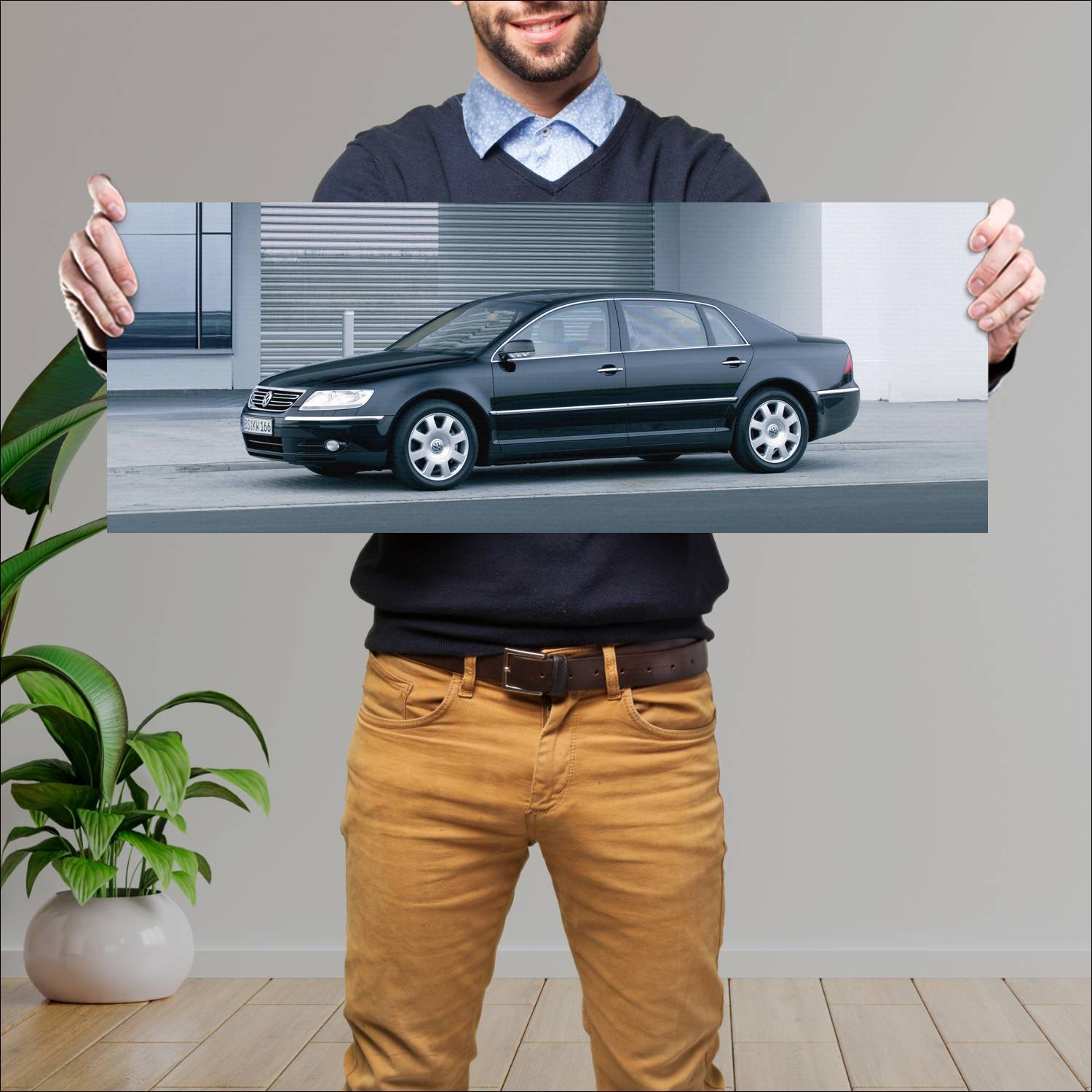 Cuadro grande 30x80cm 2002 volkswagen phaeton lwb 125 Volkswagen