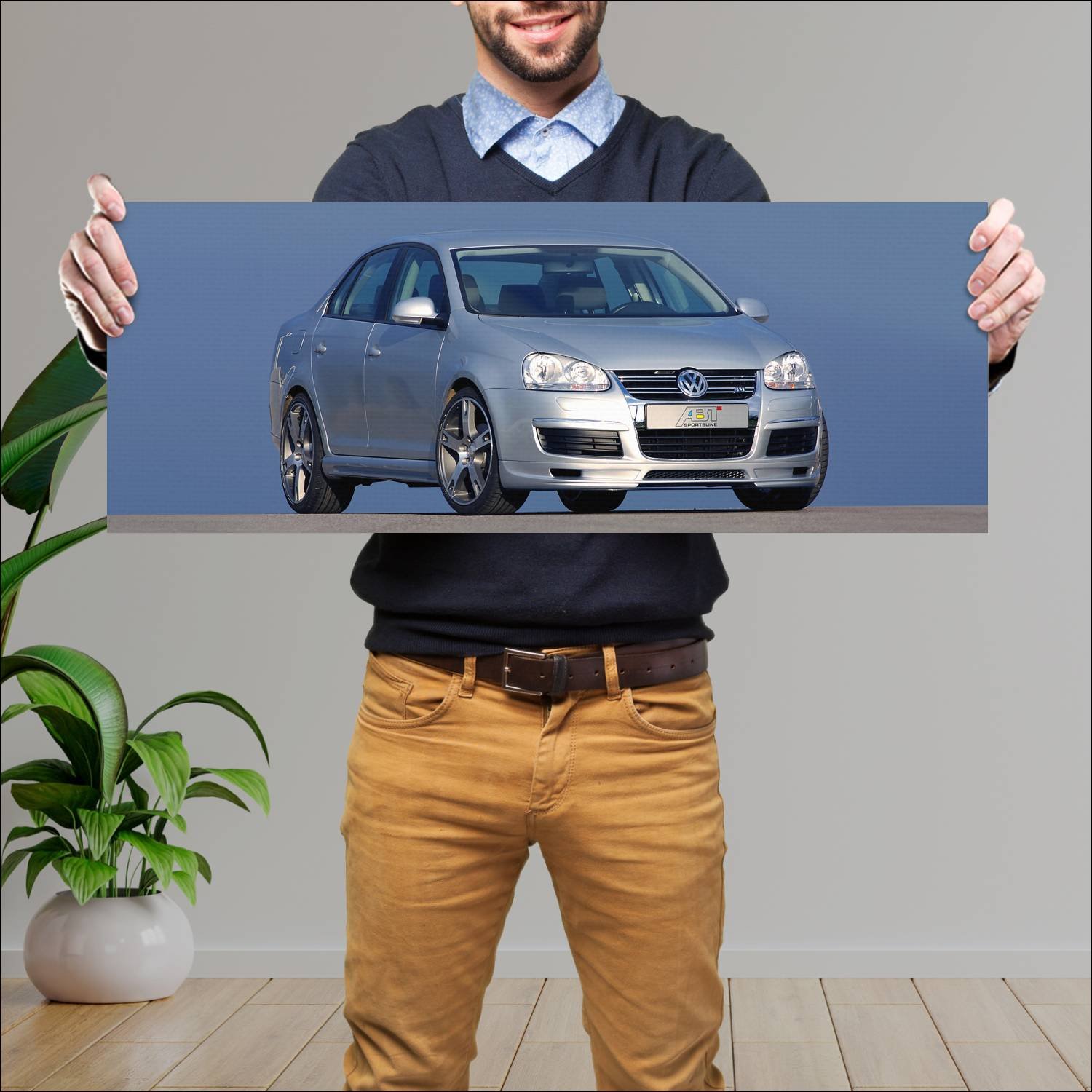 Cuadro grande 30x80cm 2005 abt vs4 based on jetta 180 Volkswagen