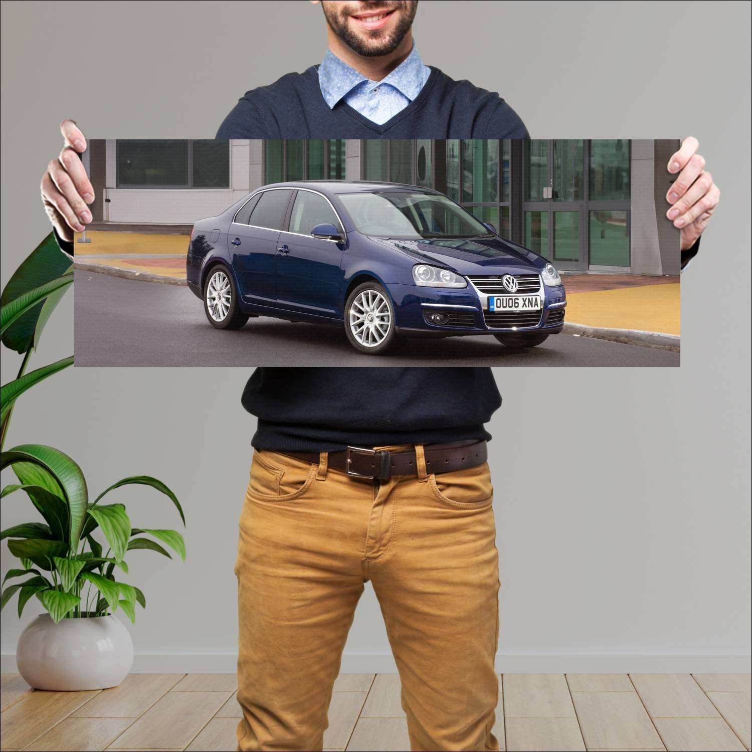 Cuadro grande 30x80cm 2005 volkswagen jetta uk 458 200 Volkswagen
