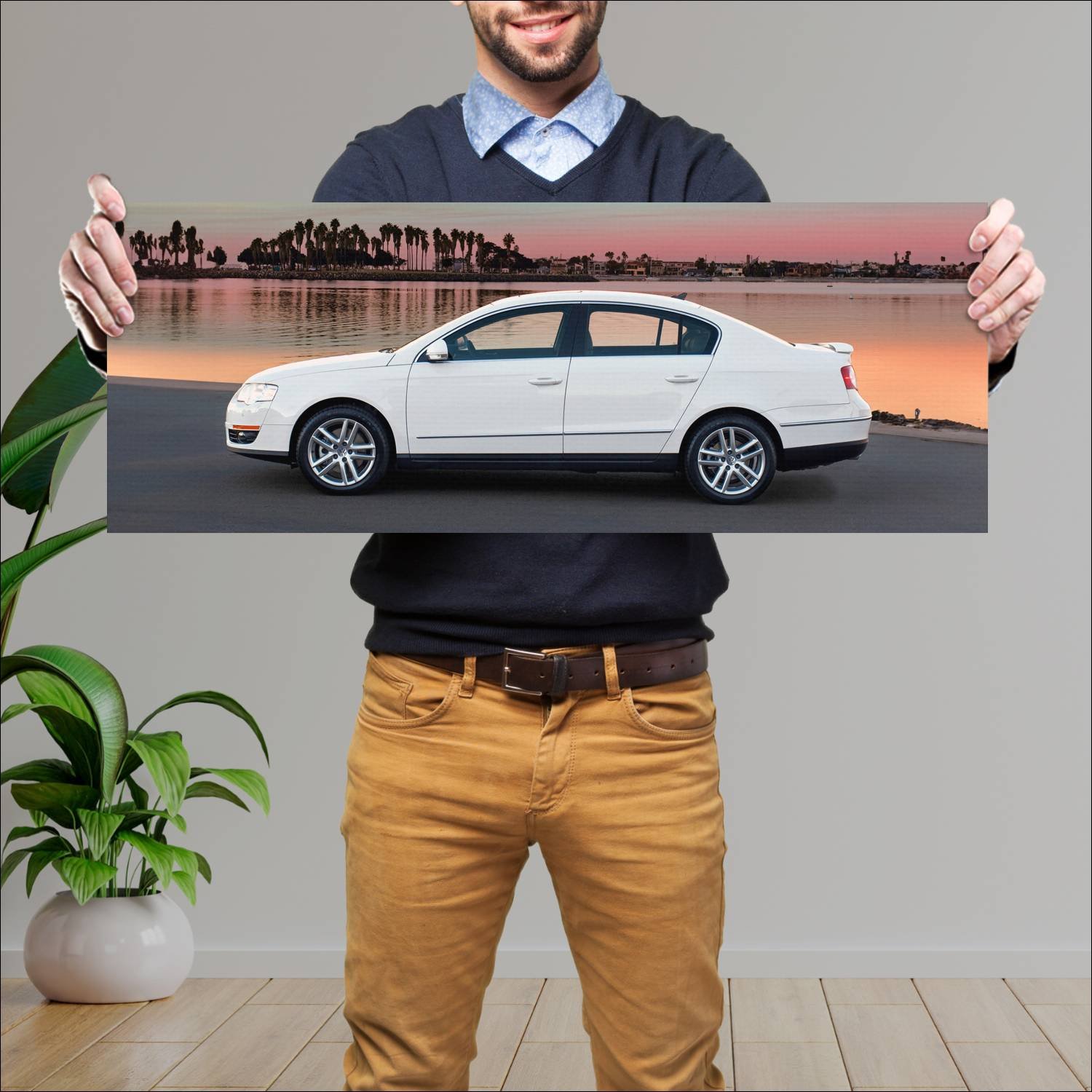 Cuadro grande 30x80cm 2005 volkswagen passat us 45 218 Volkswagen