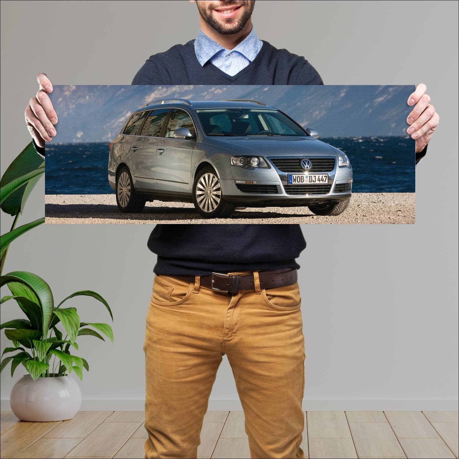 Cuadro grande 30x80cm 2005 volkswagen passat varia 223 Volkswagen
