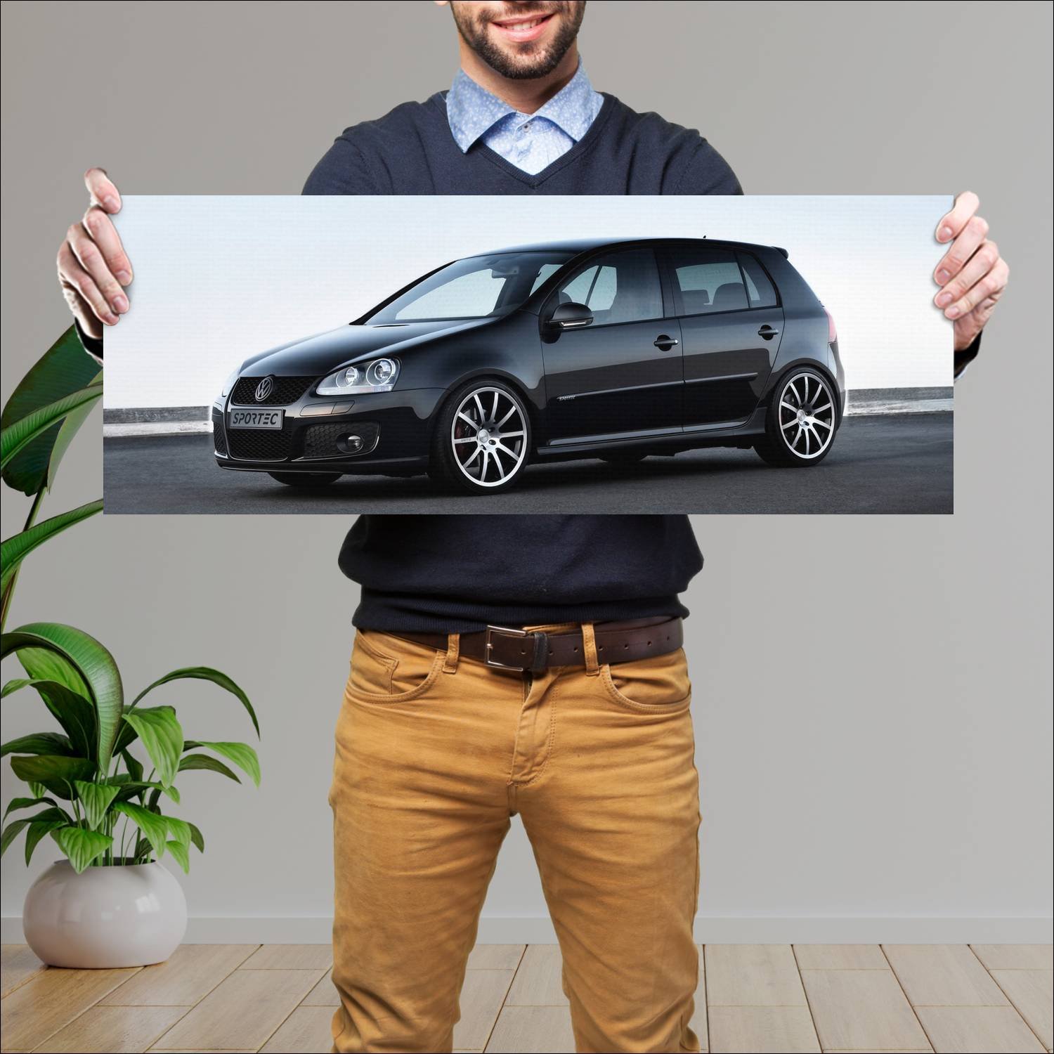 Cuadro grande 30x80cm 2006 sportec rs 240 based on 238 Volkswagen