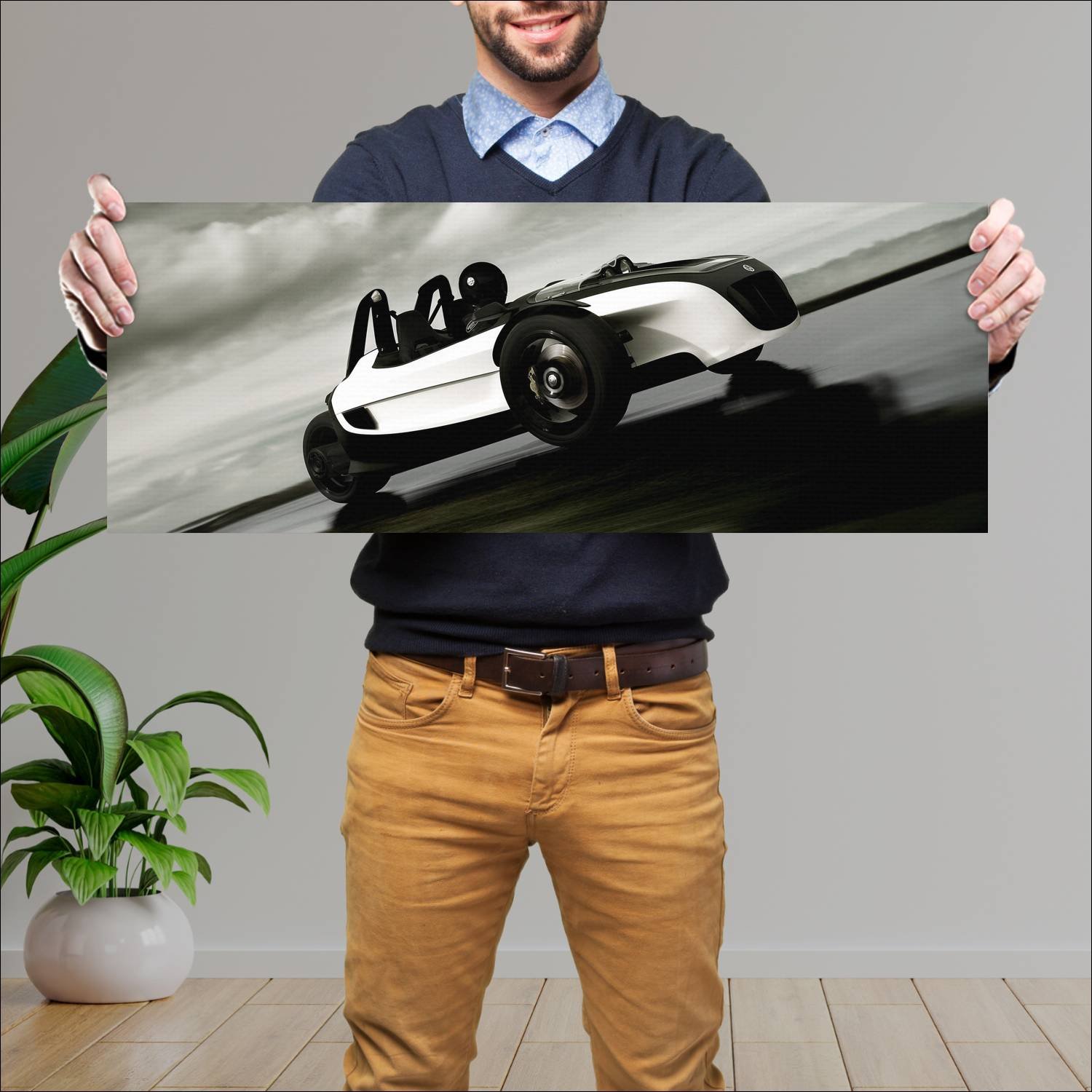 Cuadro grande 30x80cm 2006 volkswagen gx3 concept 260 Volkswagen