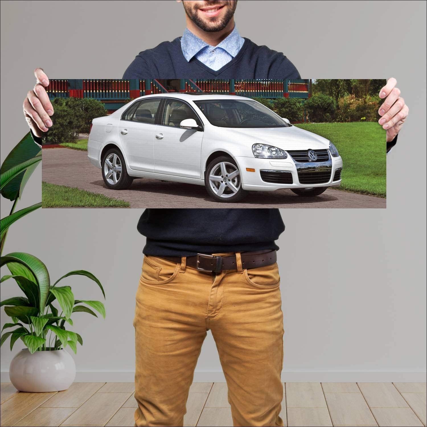 Cuadro grande 30x80cm 2006 volkswagen jetta us 458 263 Volkswagen