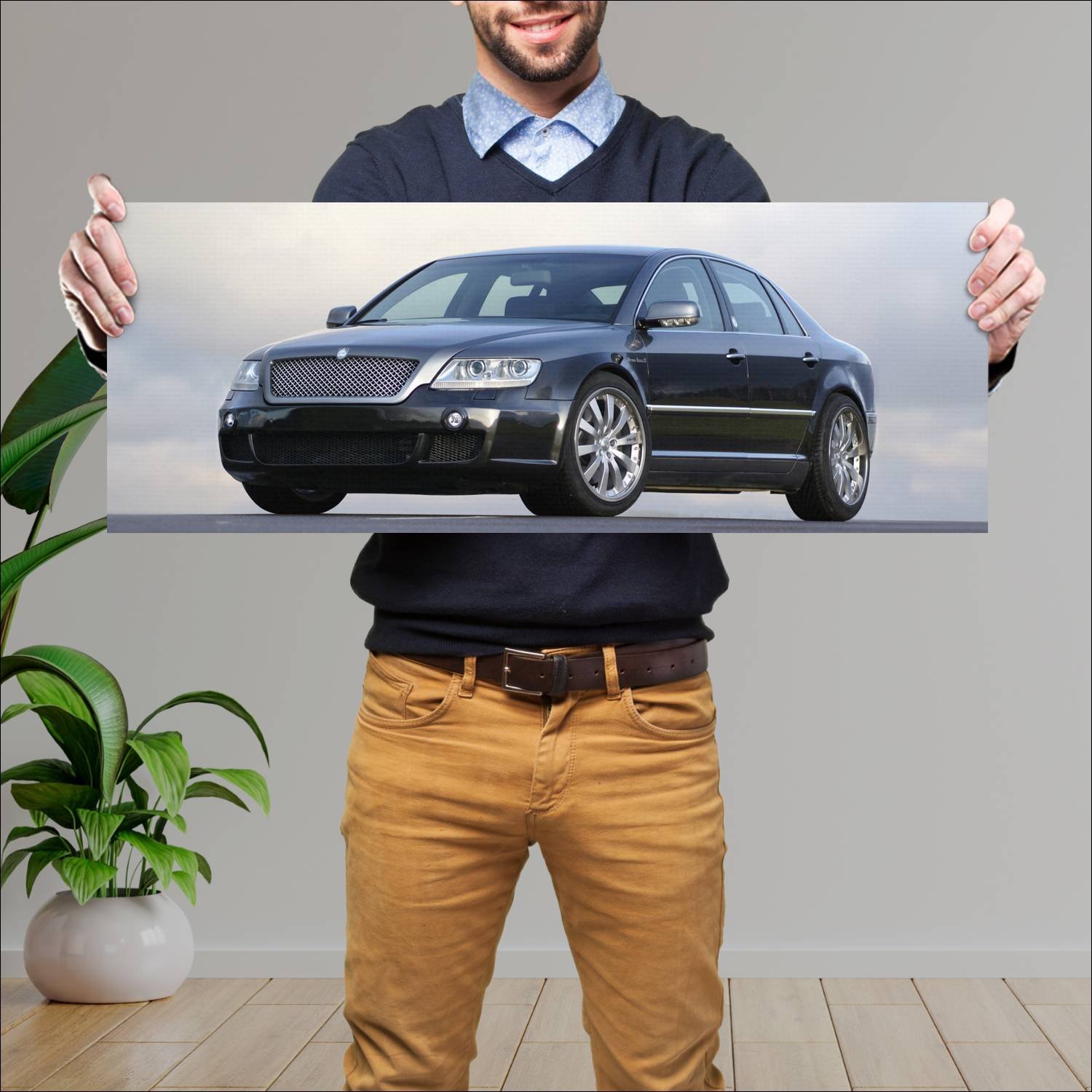 Cuadro grande 30x80cm 2009 hofele mythos royal 12 419 Volkswagen