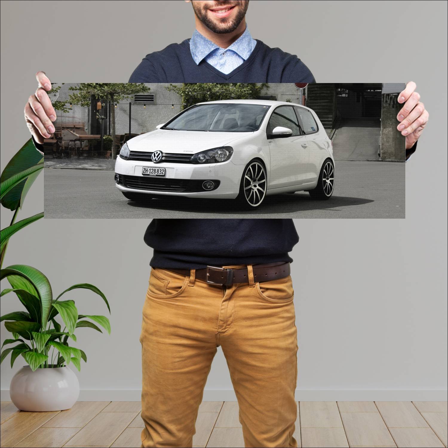 Cuadro grande 30x80cm 2009 sportec sc 200 based on 421 Volkswagen