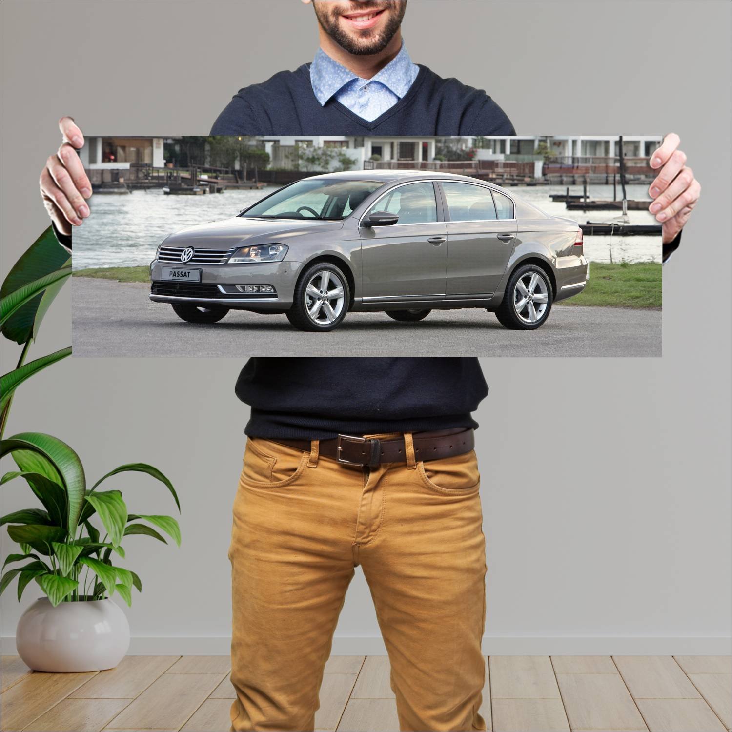 Cuadro grande 30x80cm 2010 volkswagen passat za 45 603 Volkswagen