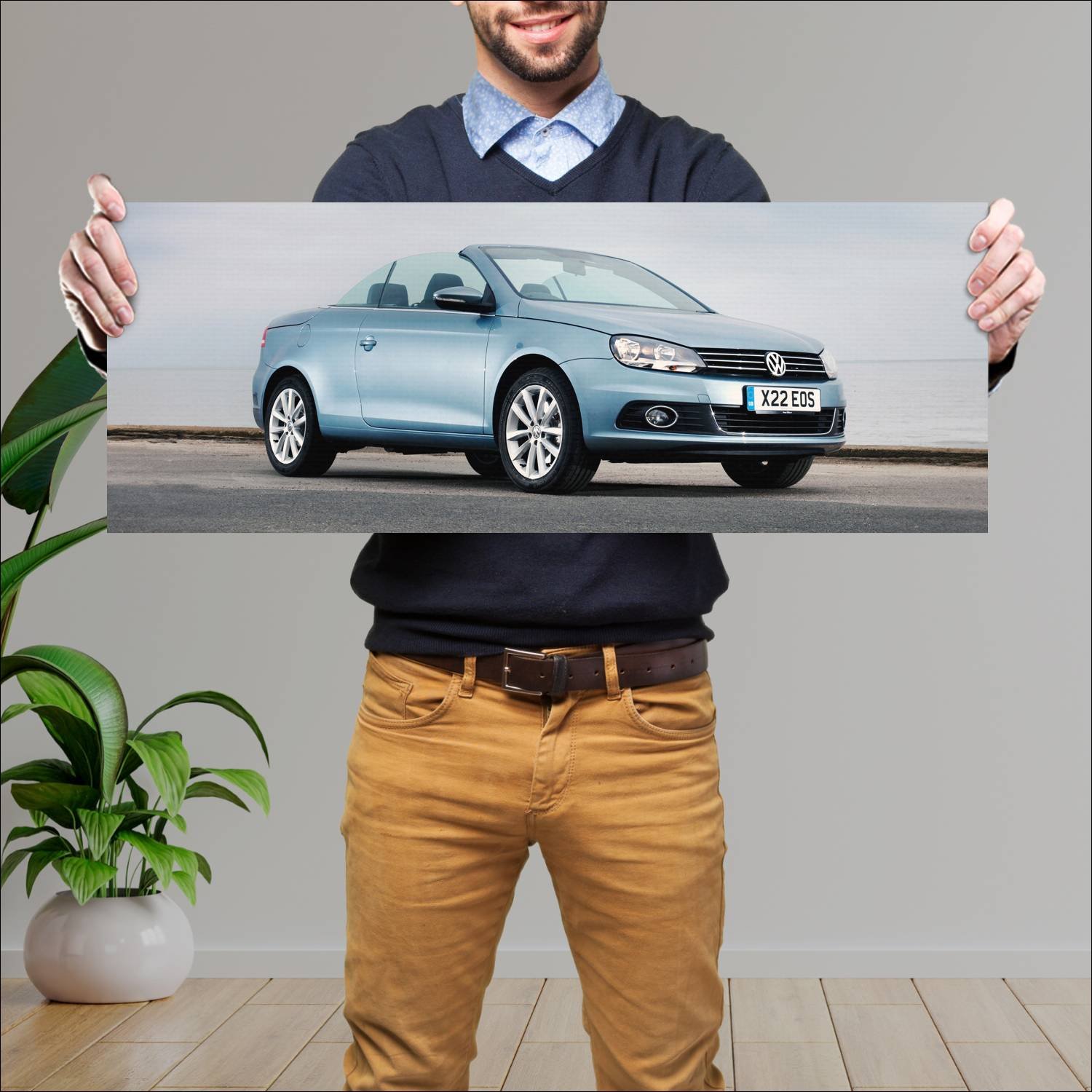 Cuadro grande 30x80cm 2011 volkswagen eos uk auto 692 Volkswagen