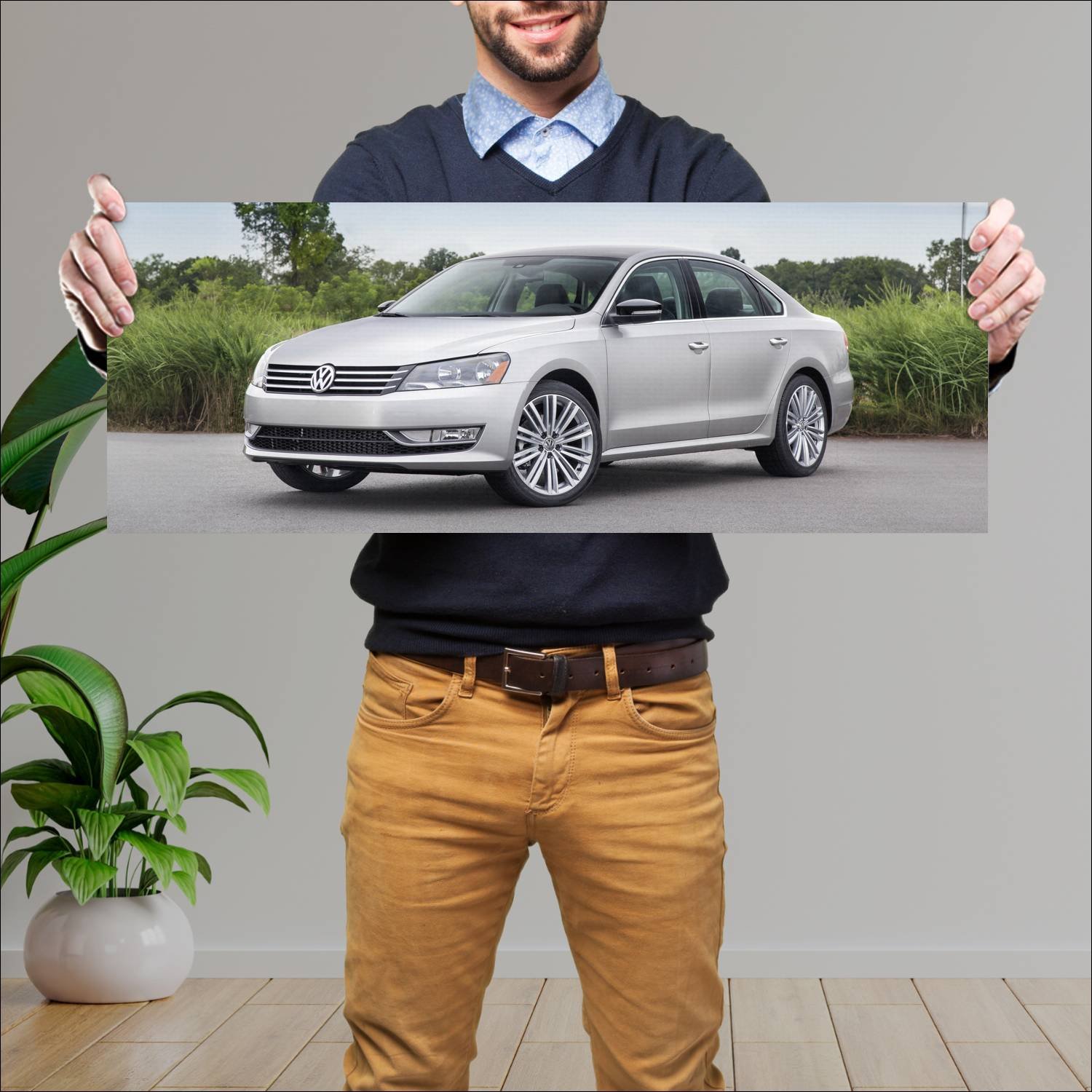 Cuadro grande 30x80cm 2011 volkswagen passat us 44 721 Volkswagen