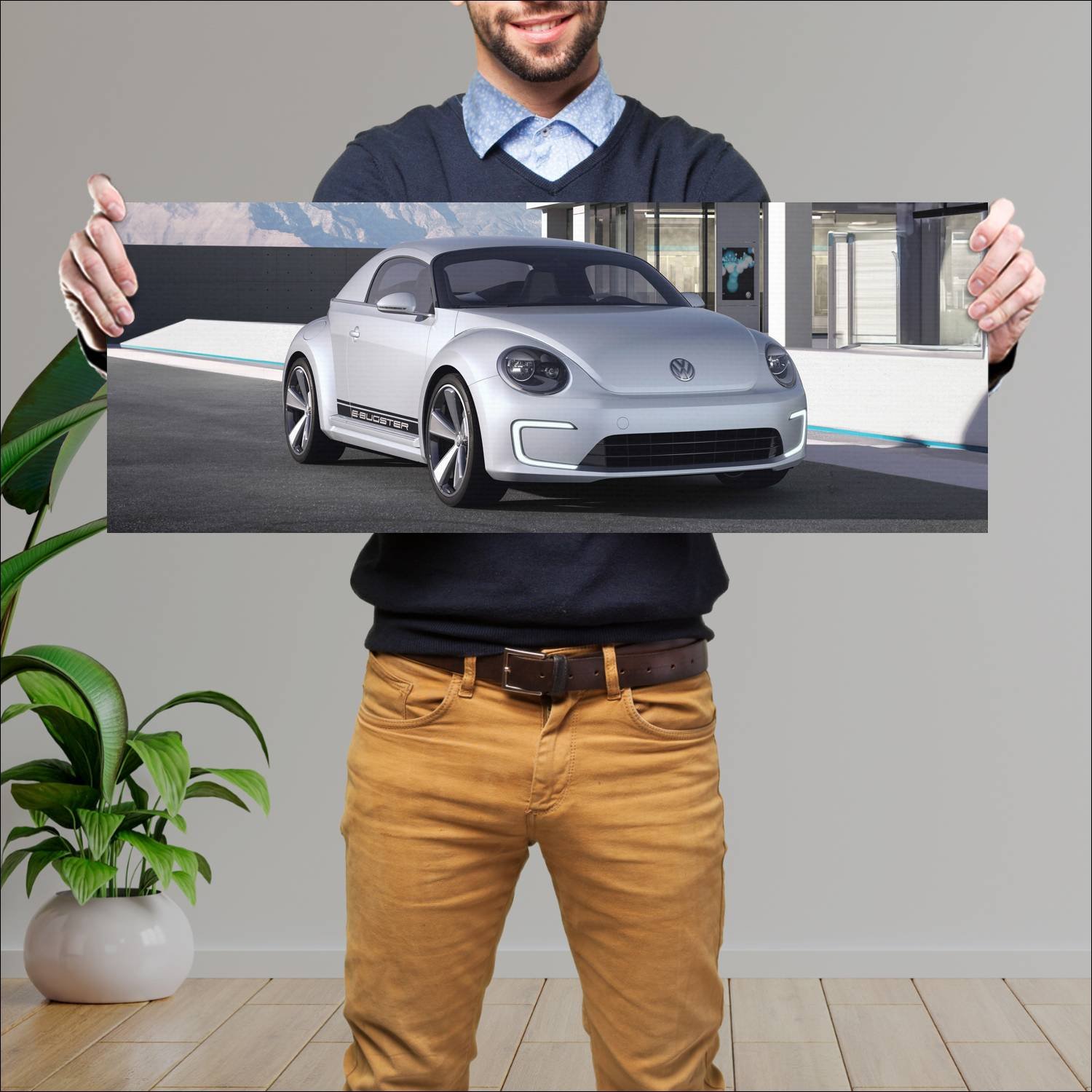 Cuadro grande 30x80cm 2012 volkswagen e bugster co 784 Volkswagen
