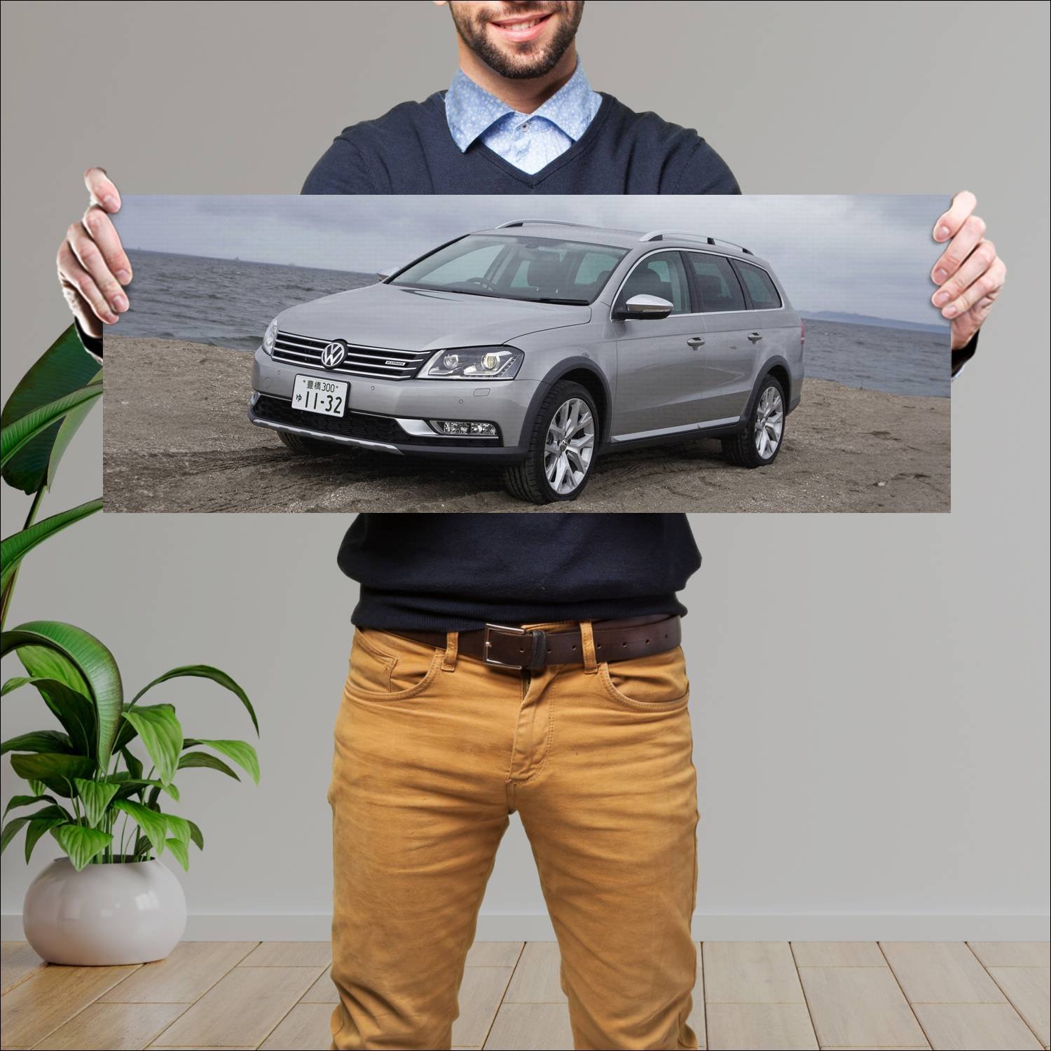 Cuadro grande 30x80cm 2012 volkswagen passat alltr 826 Volkswagen