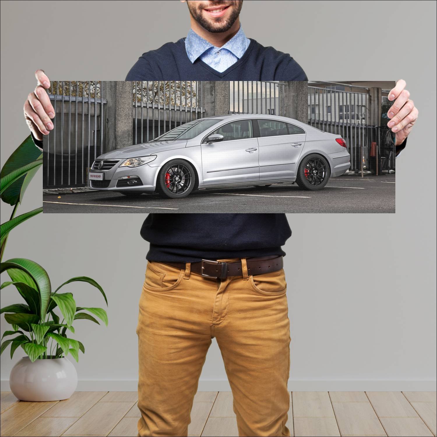 Cuadro grande 30x80cm 2012 volkswagen passat cc by 828 Volkswagen