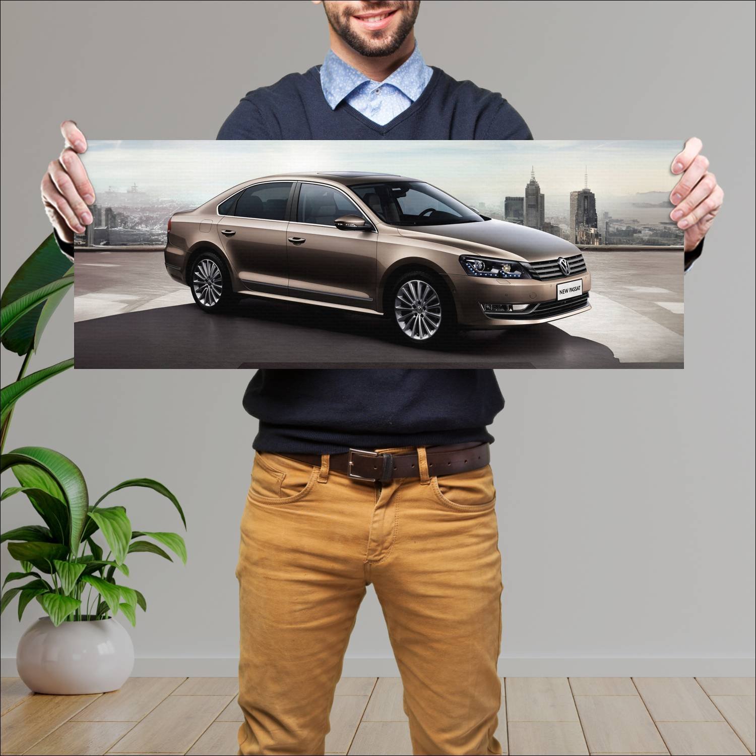 Cuadro grande 30x80cm 2012 volkswagen passat cn 44 829 Volkswagen