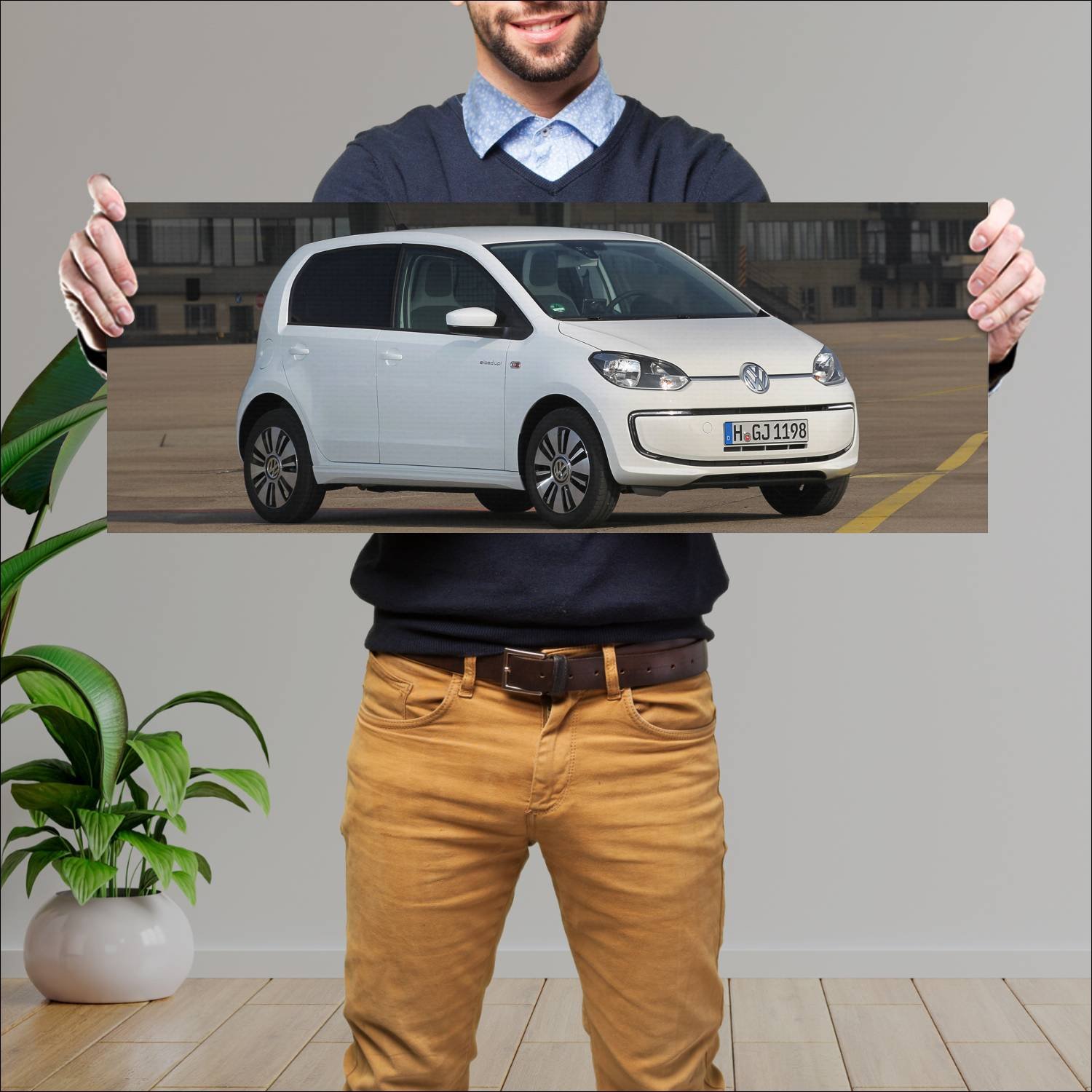 Cuadro grande 30x80cm 2014 volkswagen e load up 43 1 Volkswagen