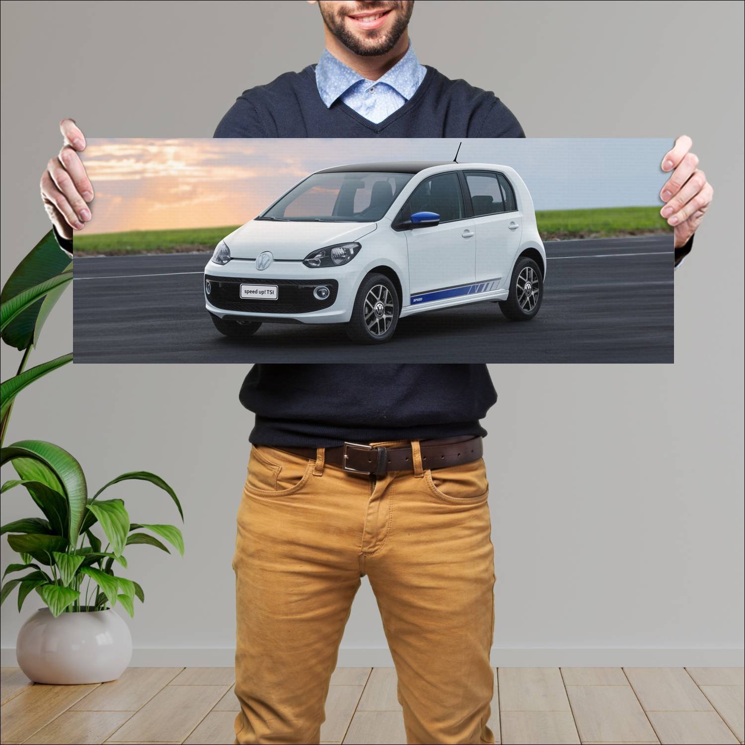 Cuadro grande 30x80cm 2015 volkswagen speed up 5 d 251 Volkswagen