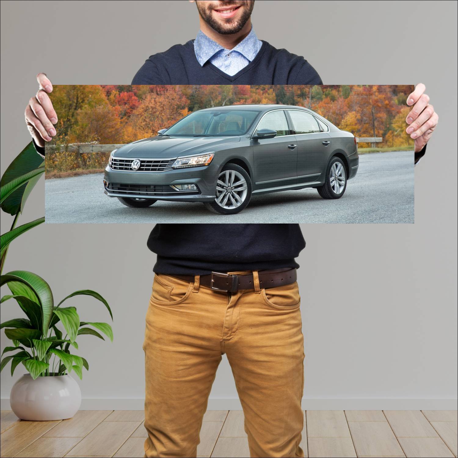 Cuadro grande 30x80cm 2016 volkswagen passat us 43 361 Volkswagen