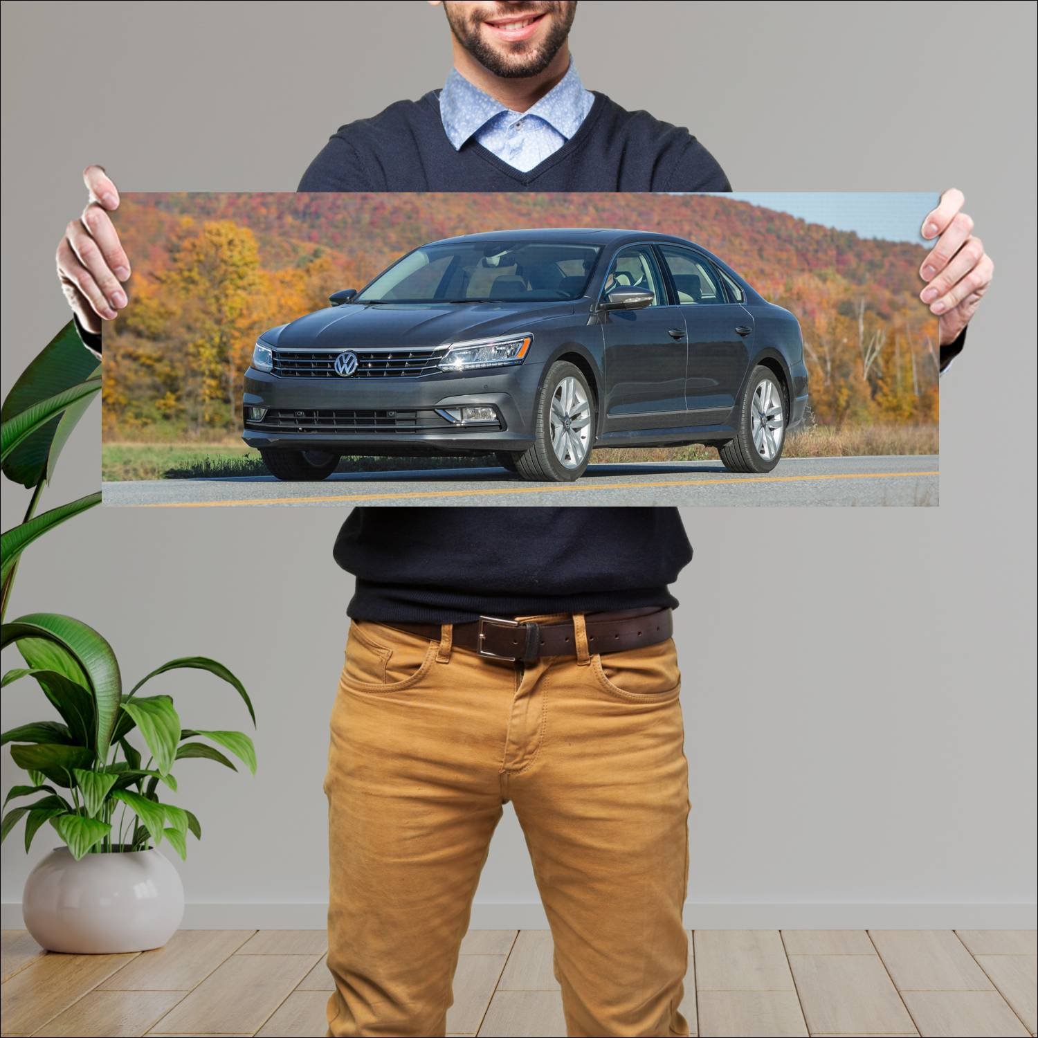 Cuadro grande 30x80cm 2016 volkswagen passat us 43 362 Volkswagen