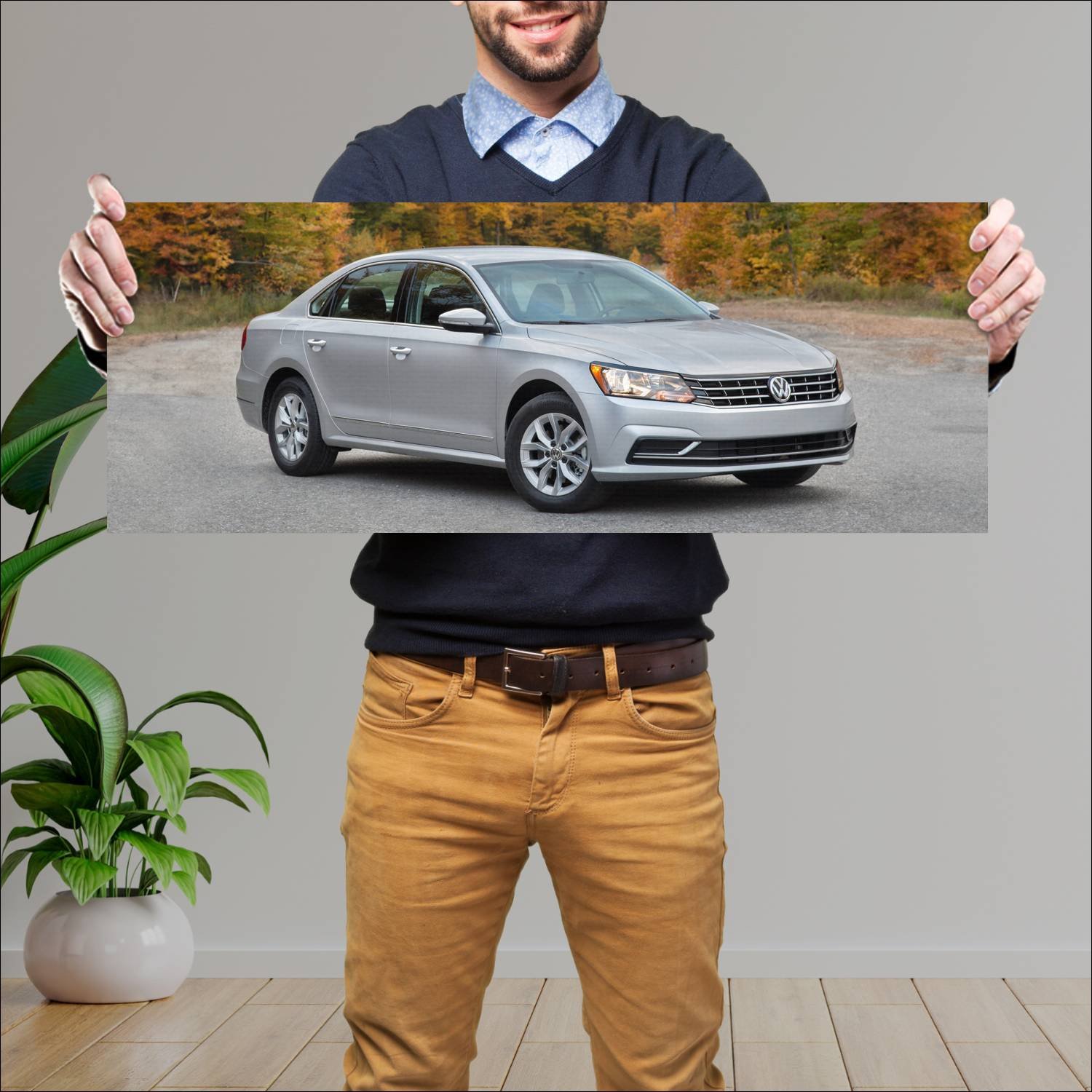 Cuadro grande 30x80cm 2016 volkswagen passat us 43 363 Volkswagen
