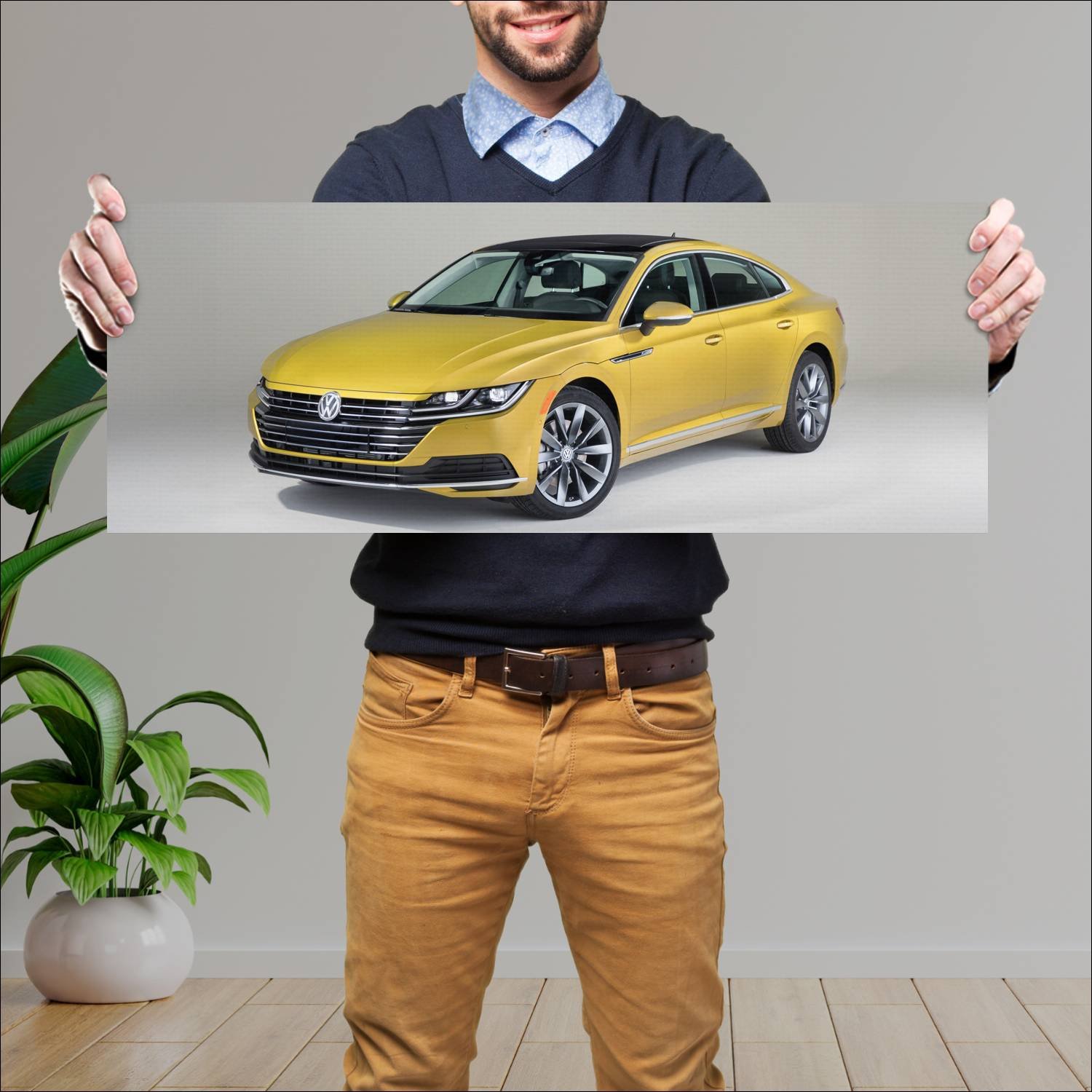 Cuadro grande 30x80cm 2018 volkswagen arteon us 76 538 Volkswagen