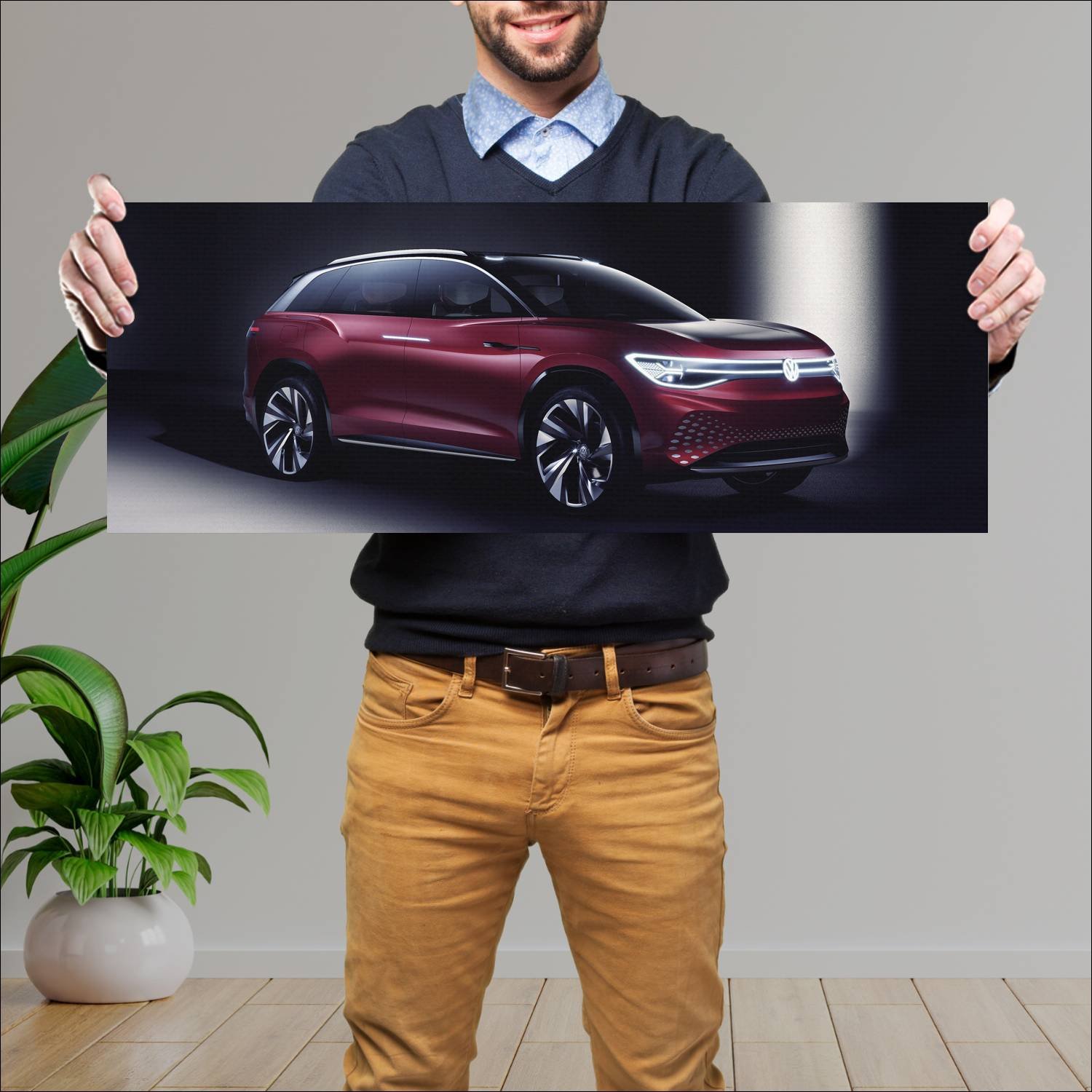 Cuadro grande 30x80cm 2019 volkswagen id roomzz co 664 Volkswagen