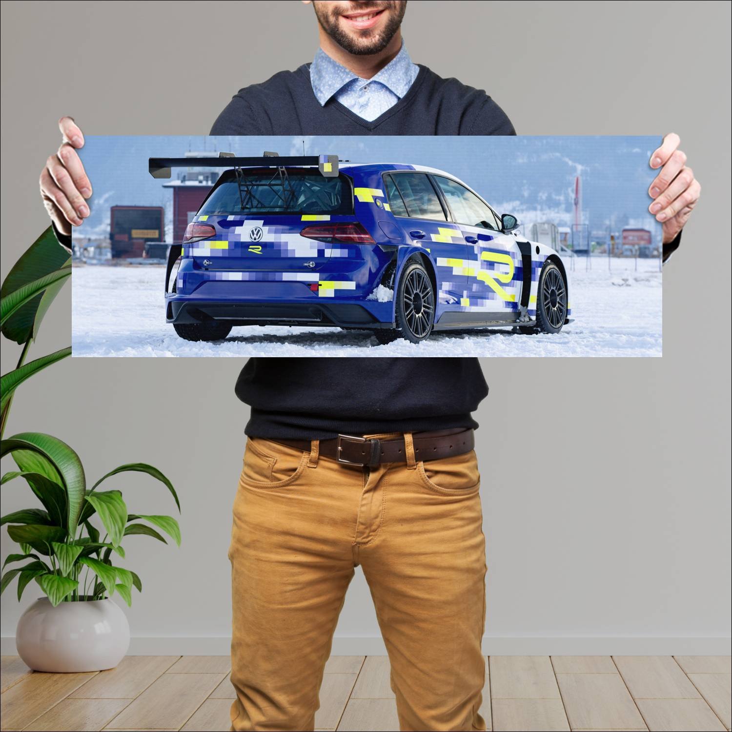 Cuadro grande 30x80cm 2020 volkswagen er1 concept 762 Volkswagen