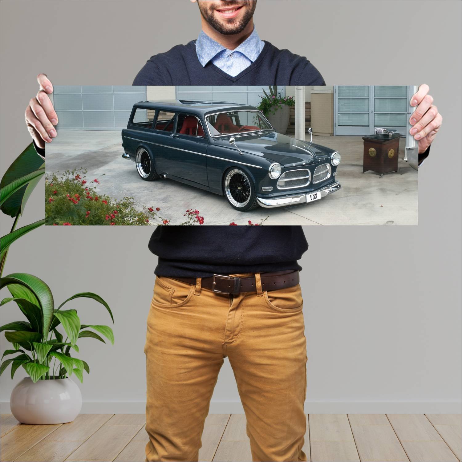 Cuadro grande 30x80cm 2006 volvo amazon concept 31 186 Volvo