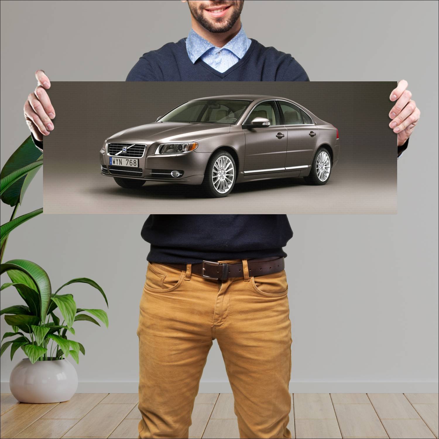 Cuadro grande 30x80cm 2006 volvo s80 executive 312 190 Volvo