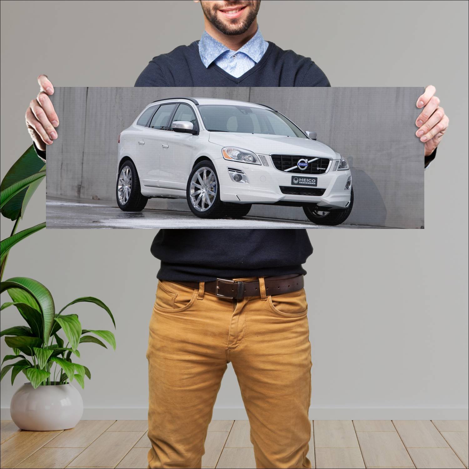Cuadro grande 30x80cm 2008 volvo xc60 by heico spo 253 Volvo